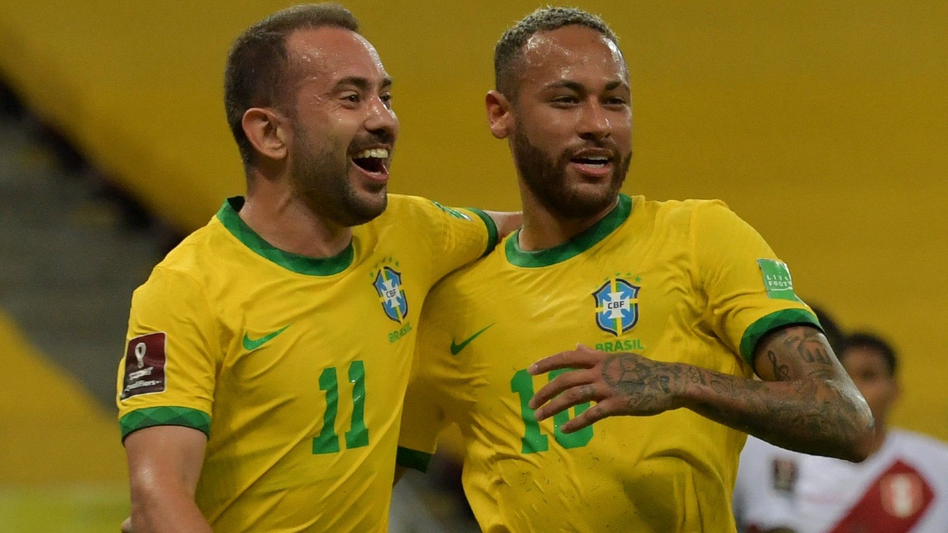 Everton Ribeiro Neymar Brasil peru Eliminatórias 2022 09 09 2021
