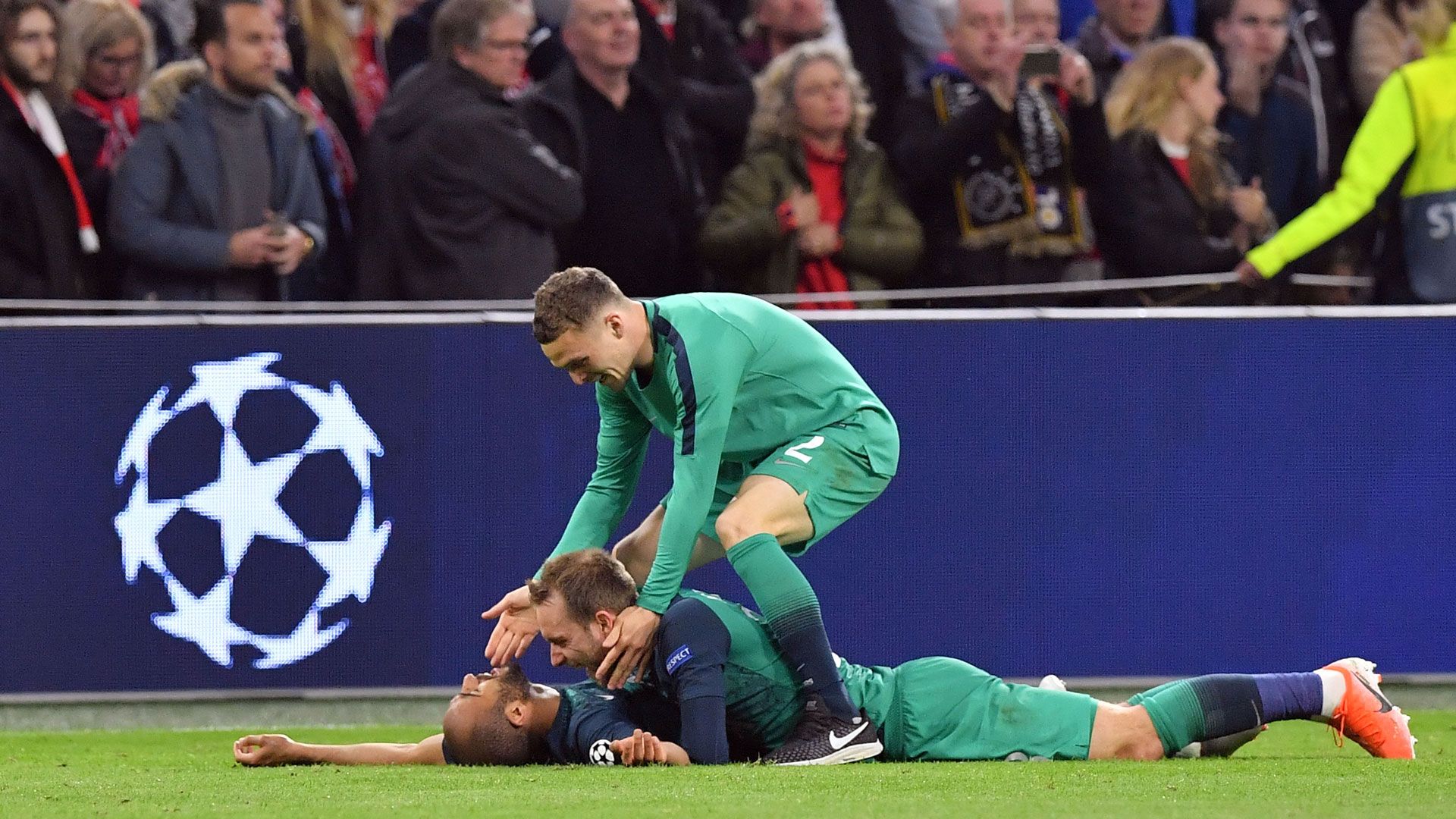 Eriksen Lucas Moura Tottenham Hotspur Champions League 08052019