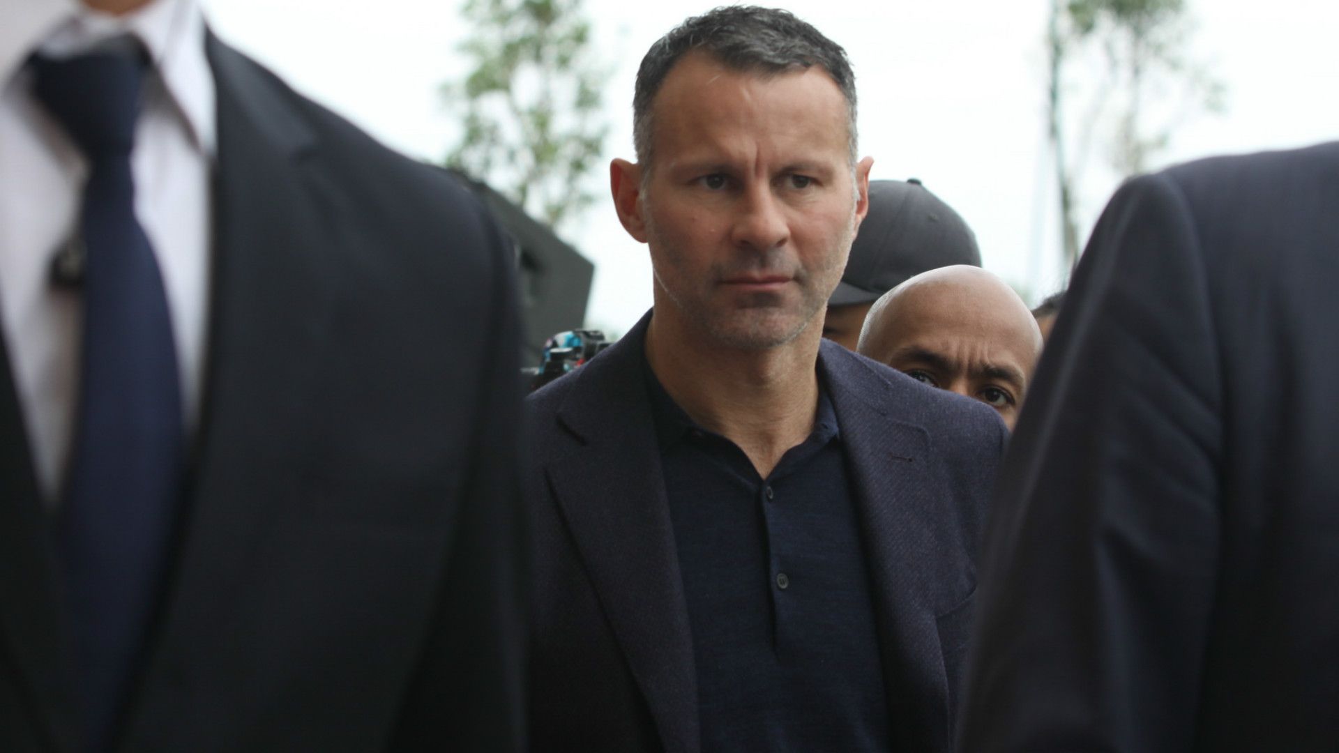 Ryan Giggs Paul Scholes at the PVF Academy