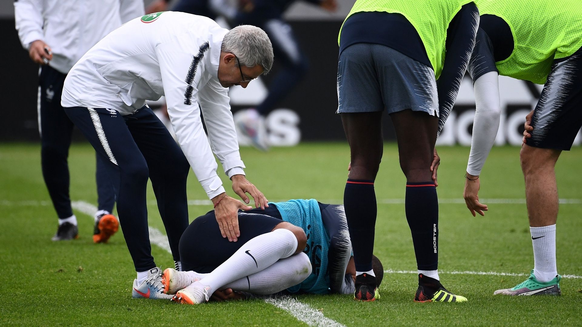 Kylian Mbappe injury