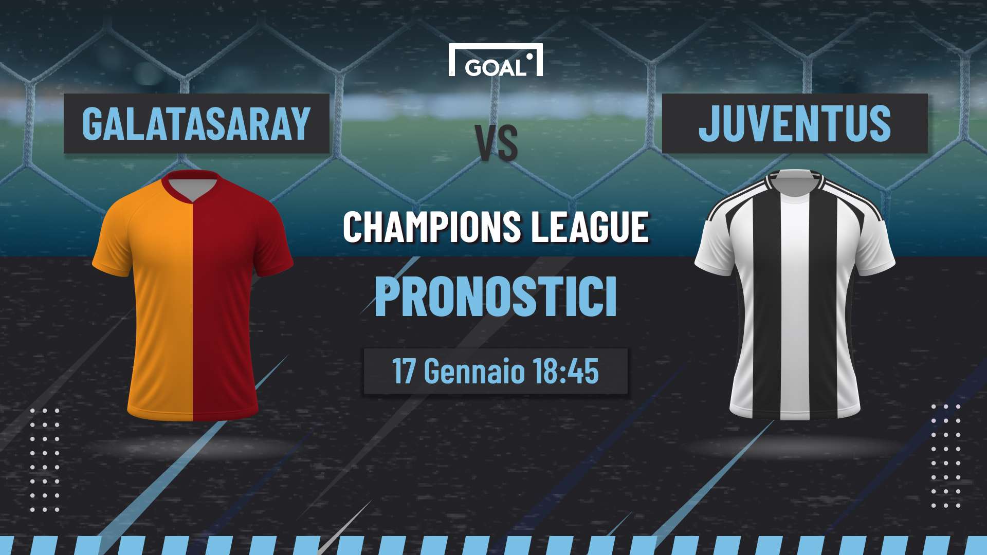 Pronostici Galatasaray - Juventus