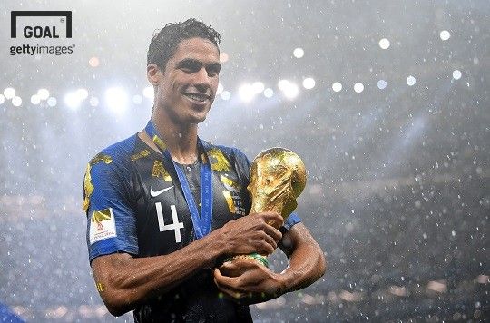 2018 러시아 월드컵에서 우승한 프랑스 축구 국가대표팀 선수 라파엘 바란. 사진=게티이미지