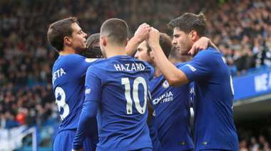 Cesar Azpilicueta, Alvaro Morata, Chelsea, 17/18