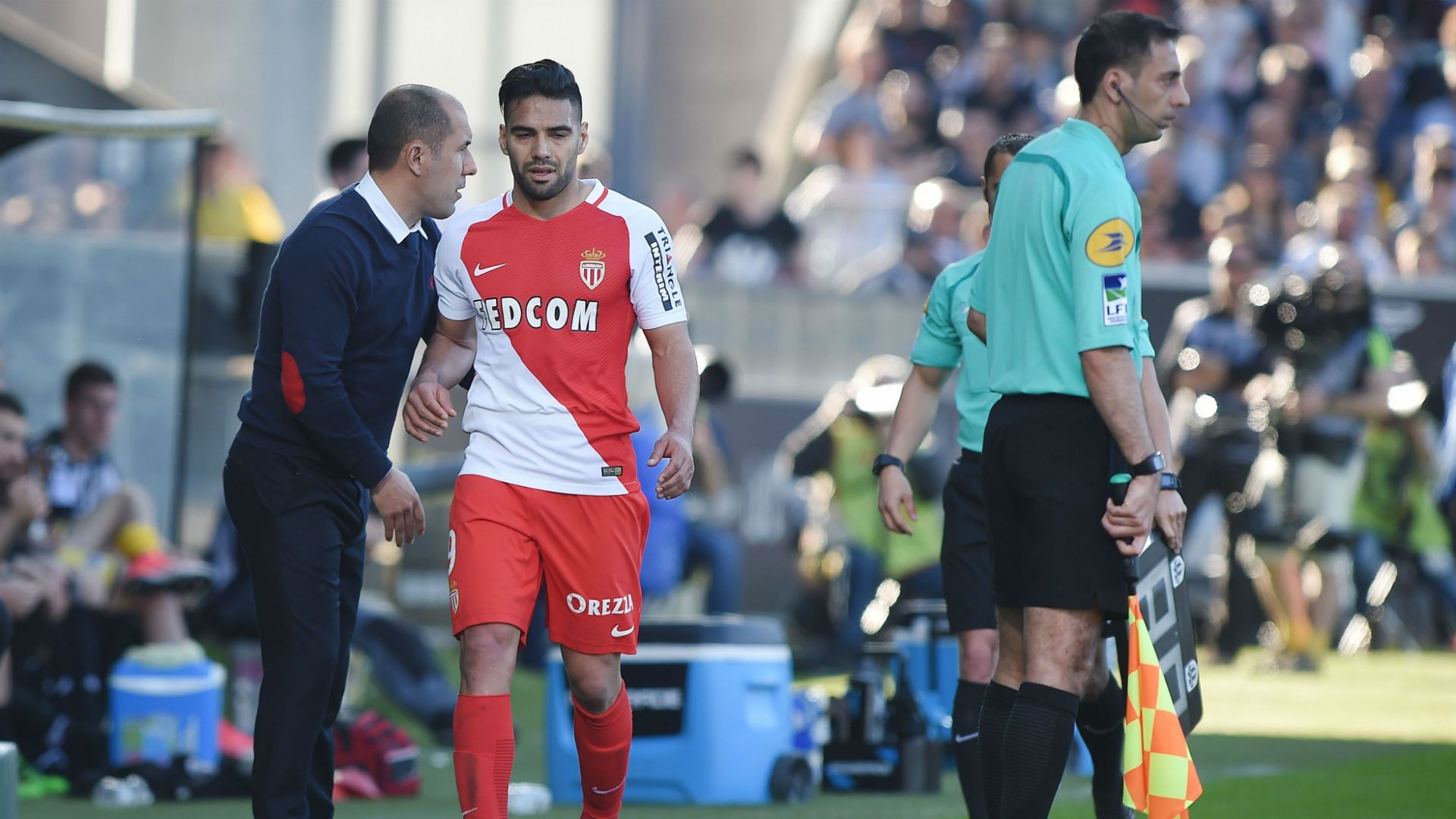 Radamel Falcao García Monaco vs Angers Ligue 1 08042017