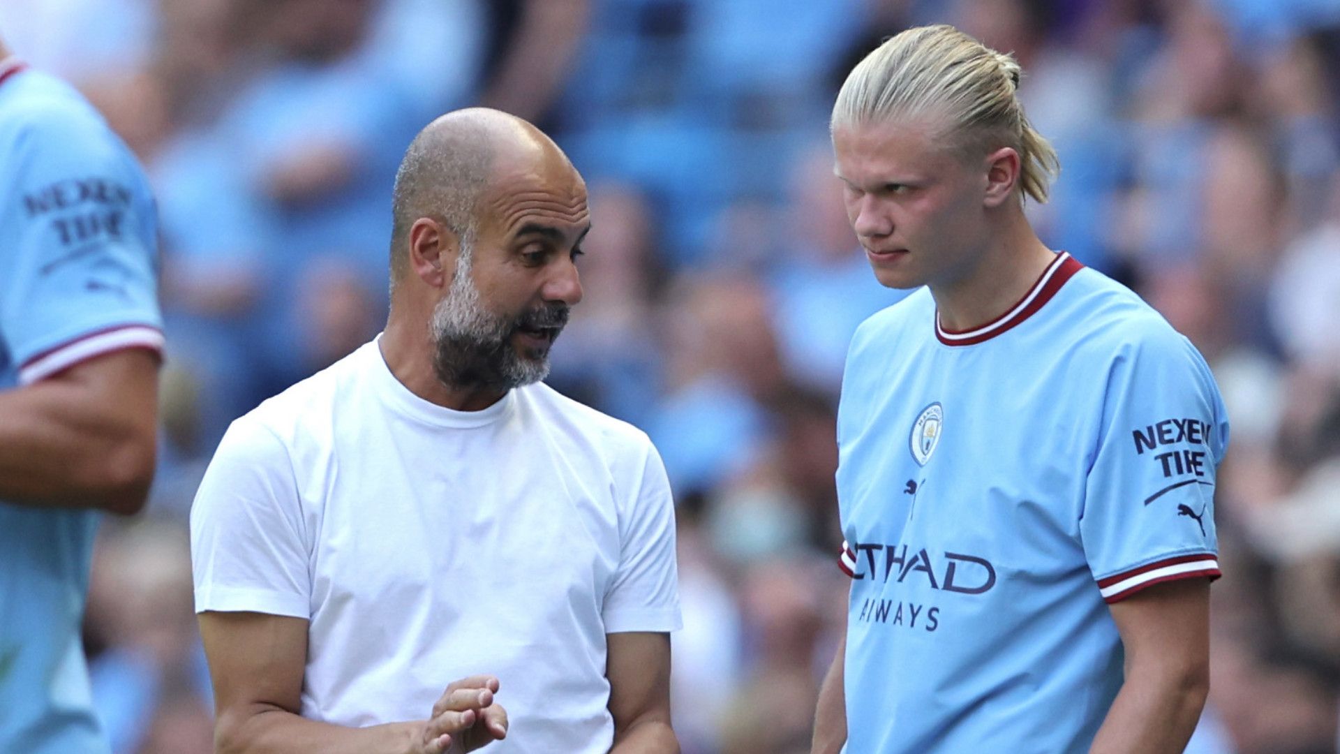 Haaland Pep Guardiola 2022-23