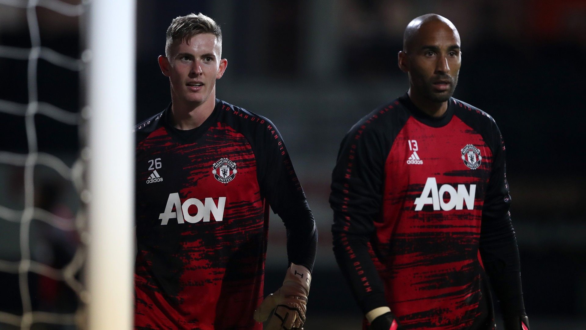 Dean Henderson Lee Grant Manchester United 2020-21