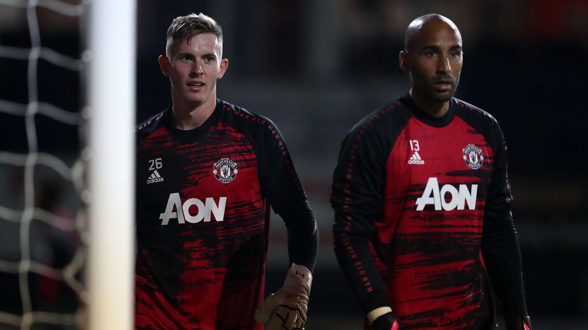 Dean Henderson Lee Grant Manchester United 2020-21