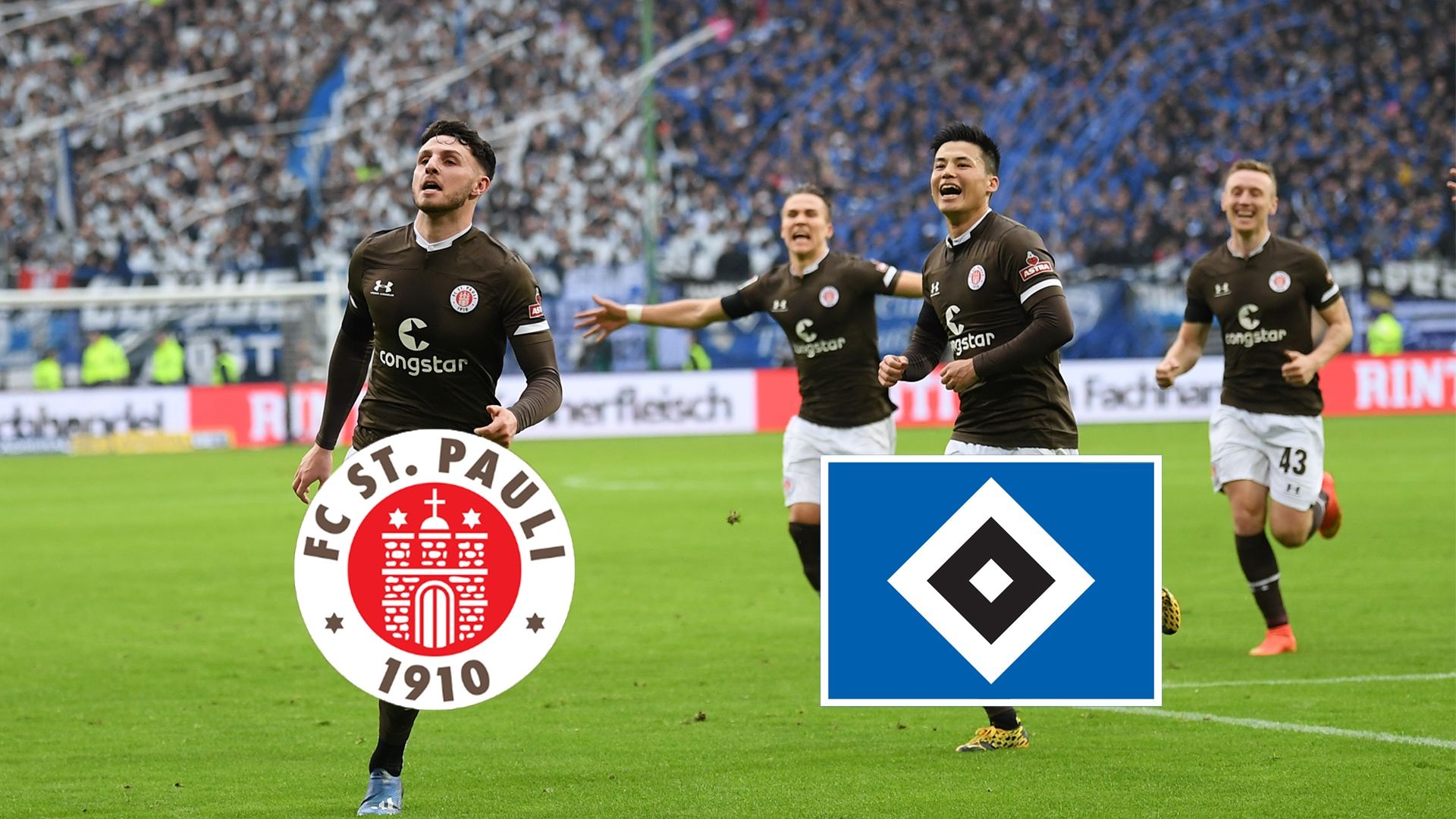 Gettyimages header FC Sankt St Pauli jubel 2020 2021 Hamburger SV HSV Hamburg tv live-stream live-ticker highlights aufstellungen