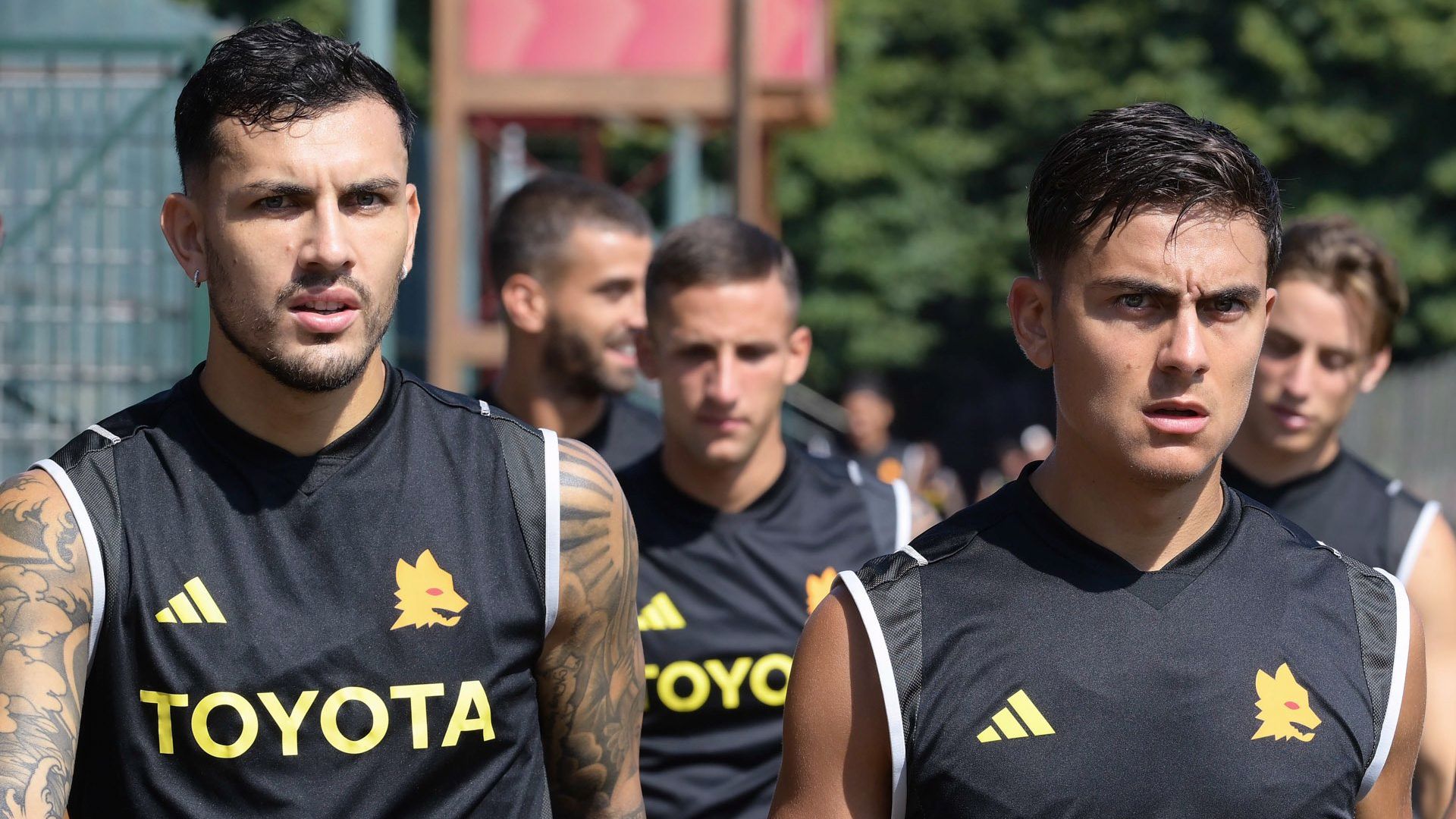 Leandro Paredes Paulo Dybala Roma 2023