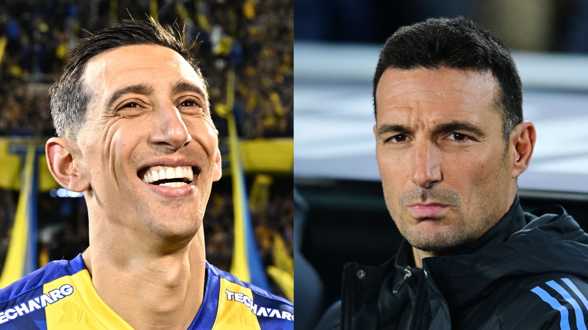 GFX Angel Di Maria Lionel Scaloni