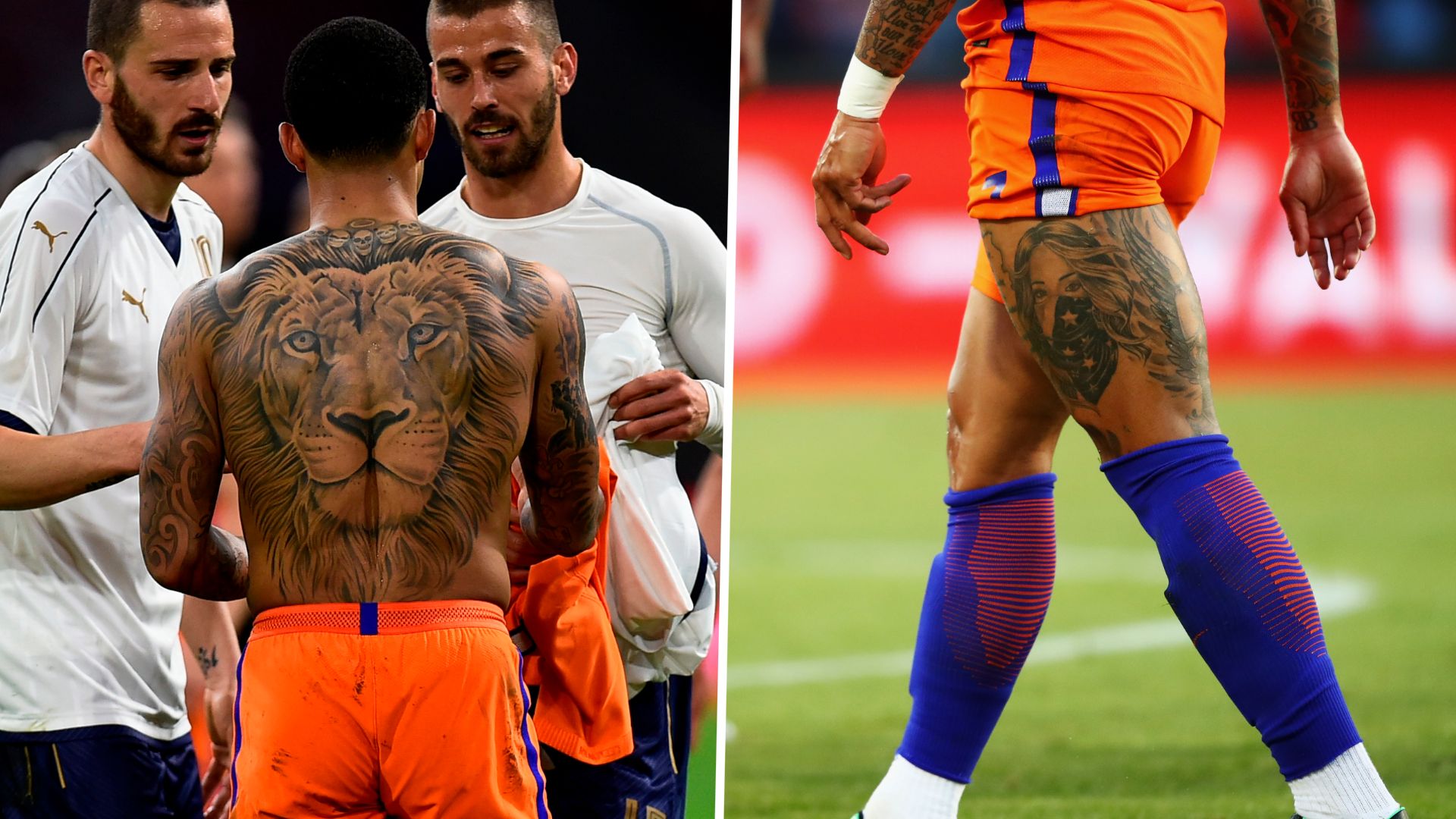 Memphis Depay tattoo