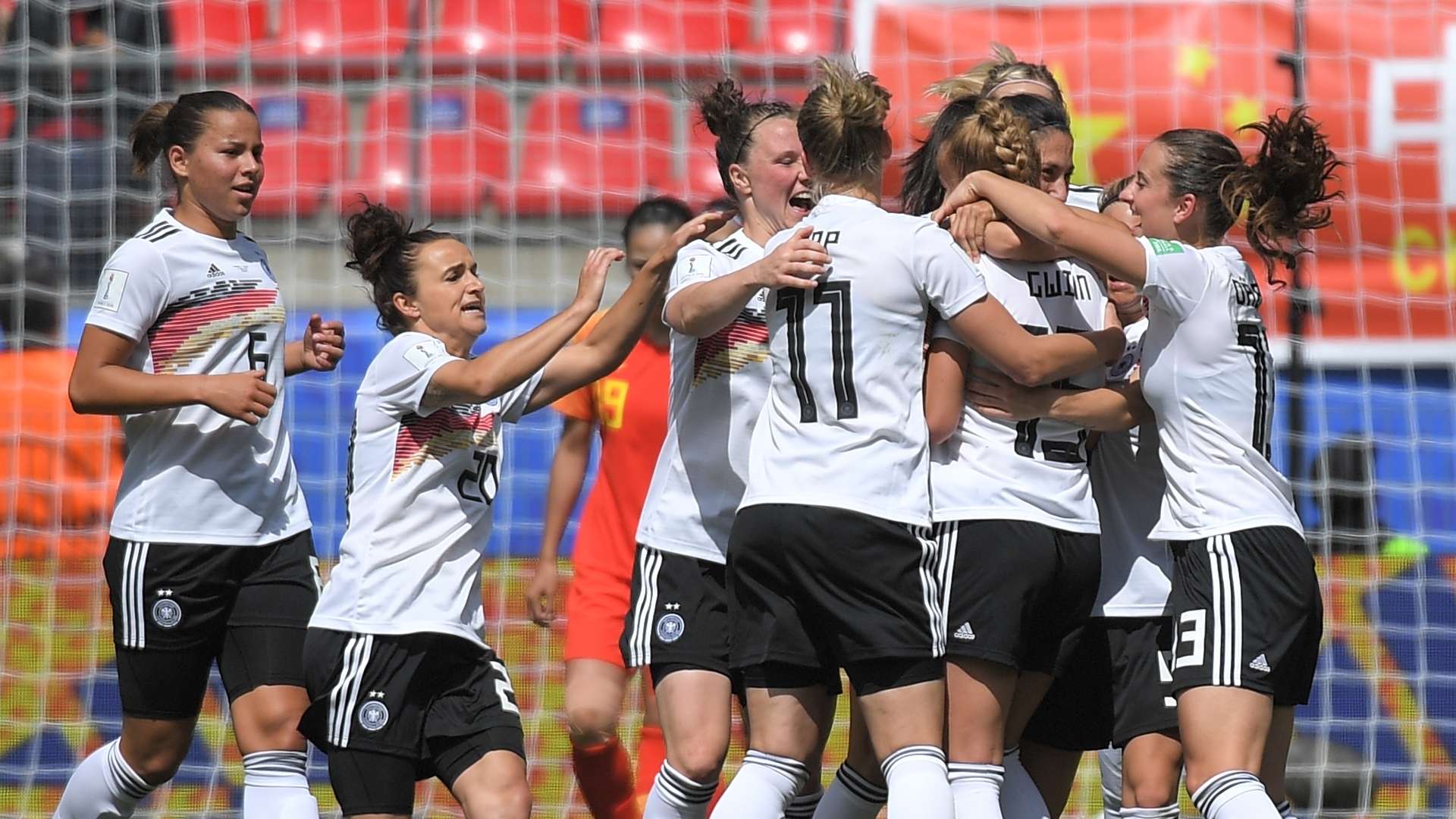 Germany women celebrate