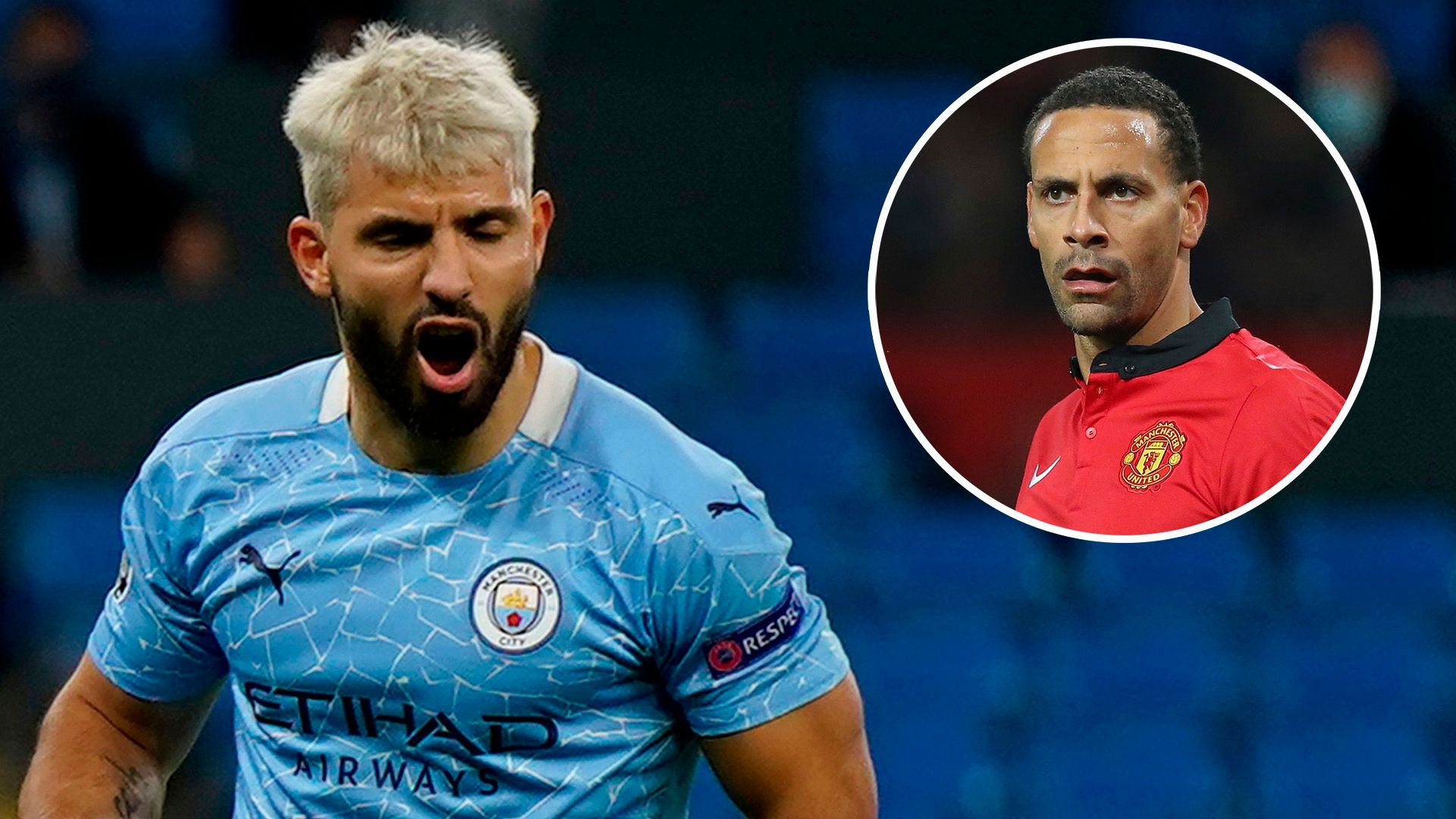 Sergio Aguero Rio Ferdinand