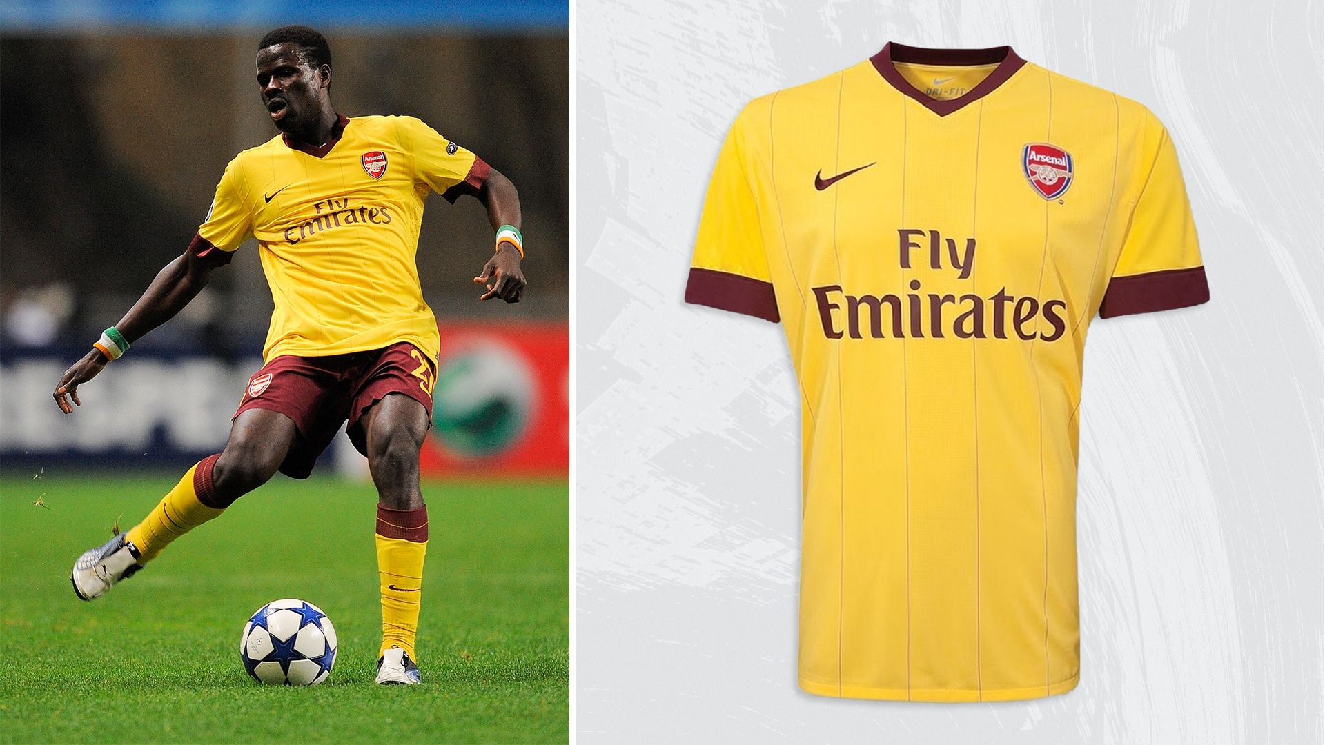 Arsenal yellow top online