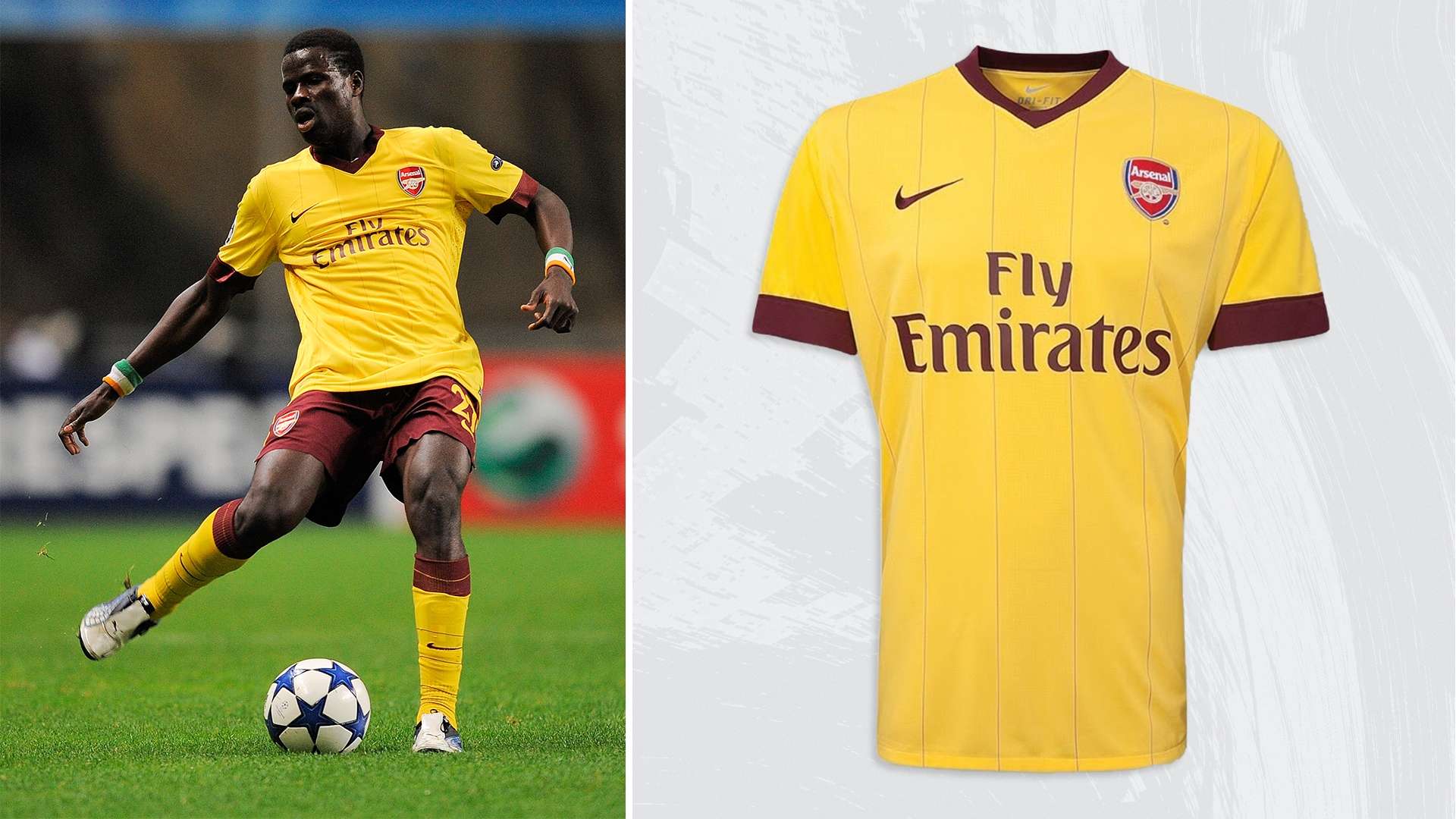 Arsenal away kit 2010-11