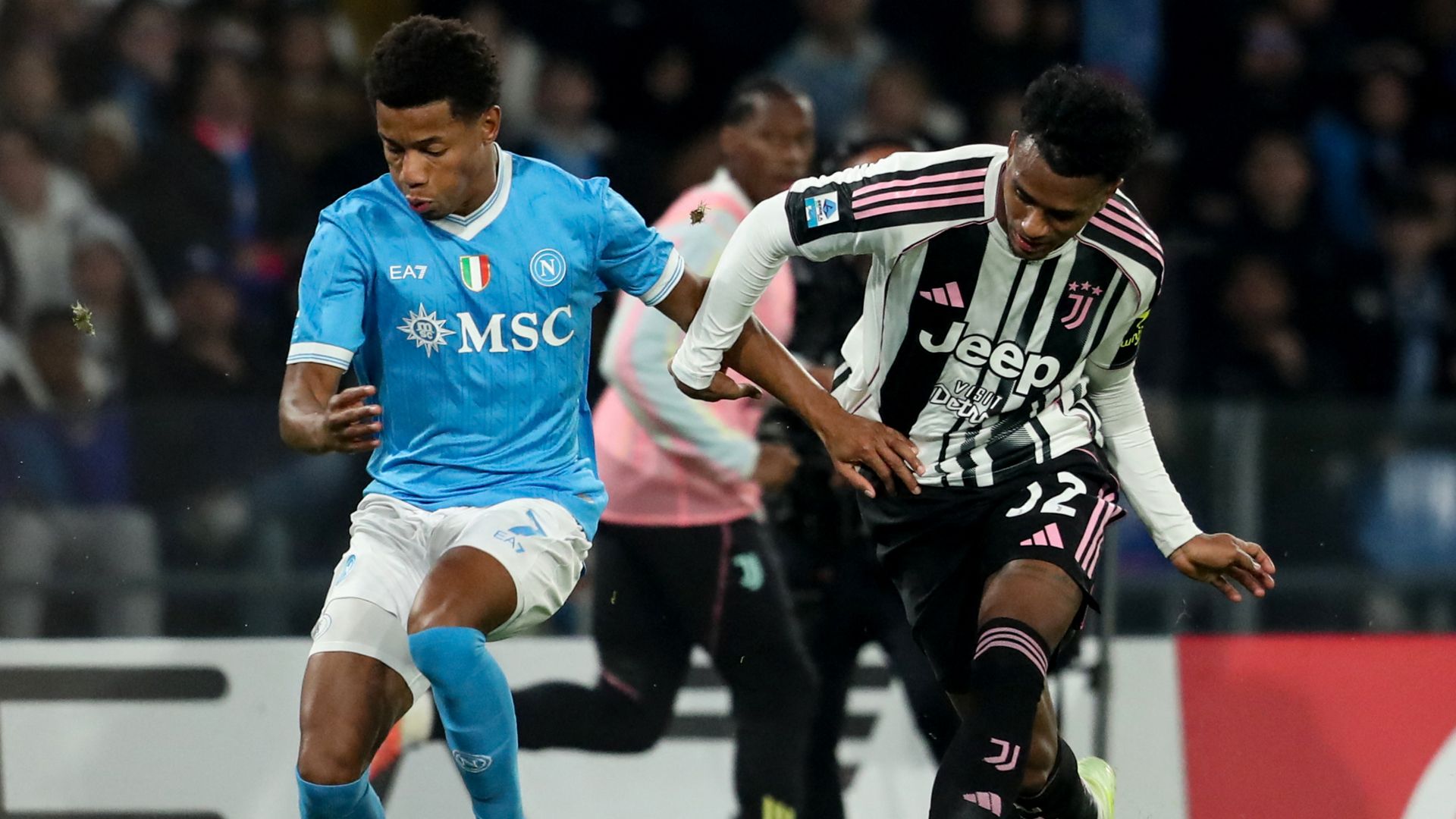 Neres Cabal Napoli Juventus