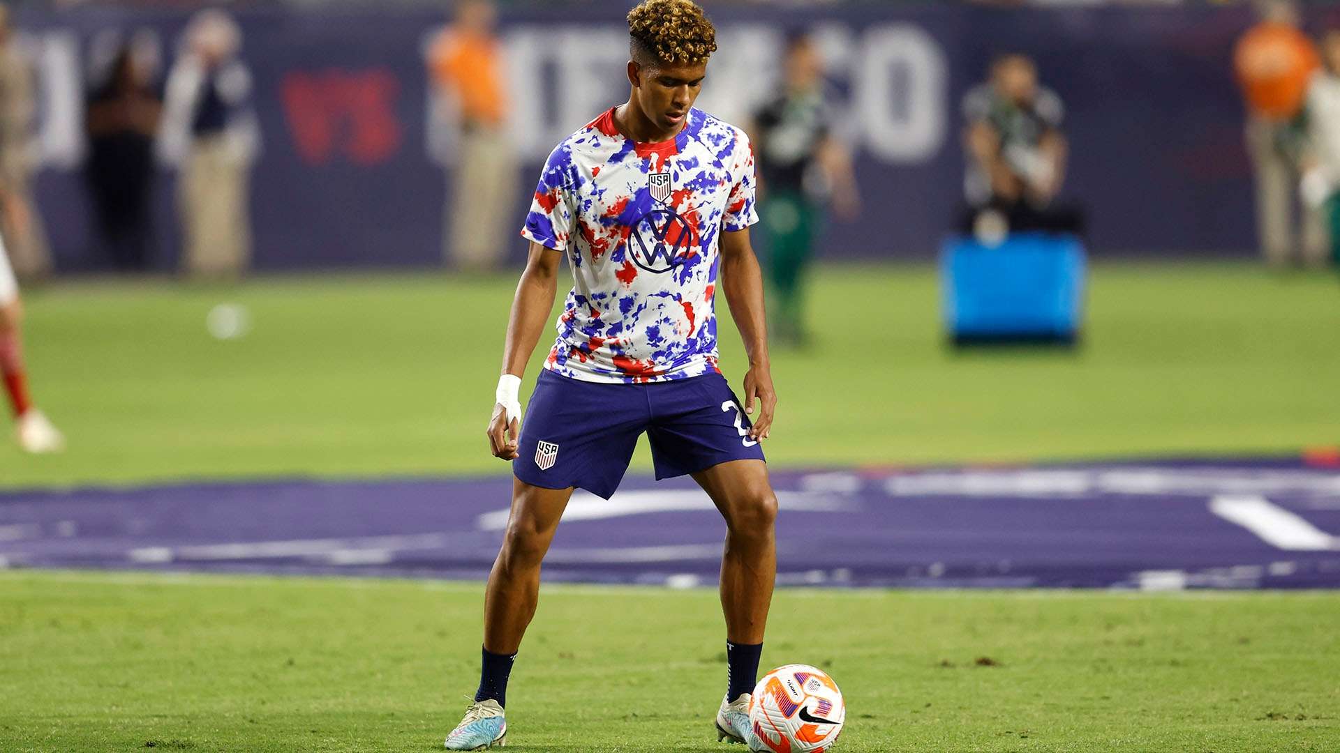 Joshua Wynder USMNT 2022-23