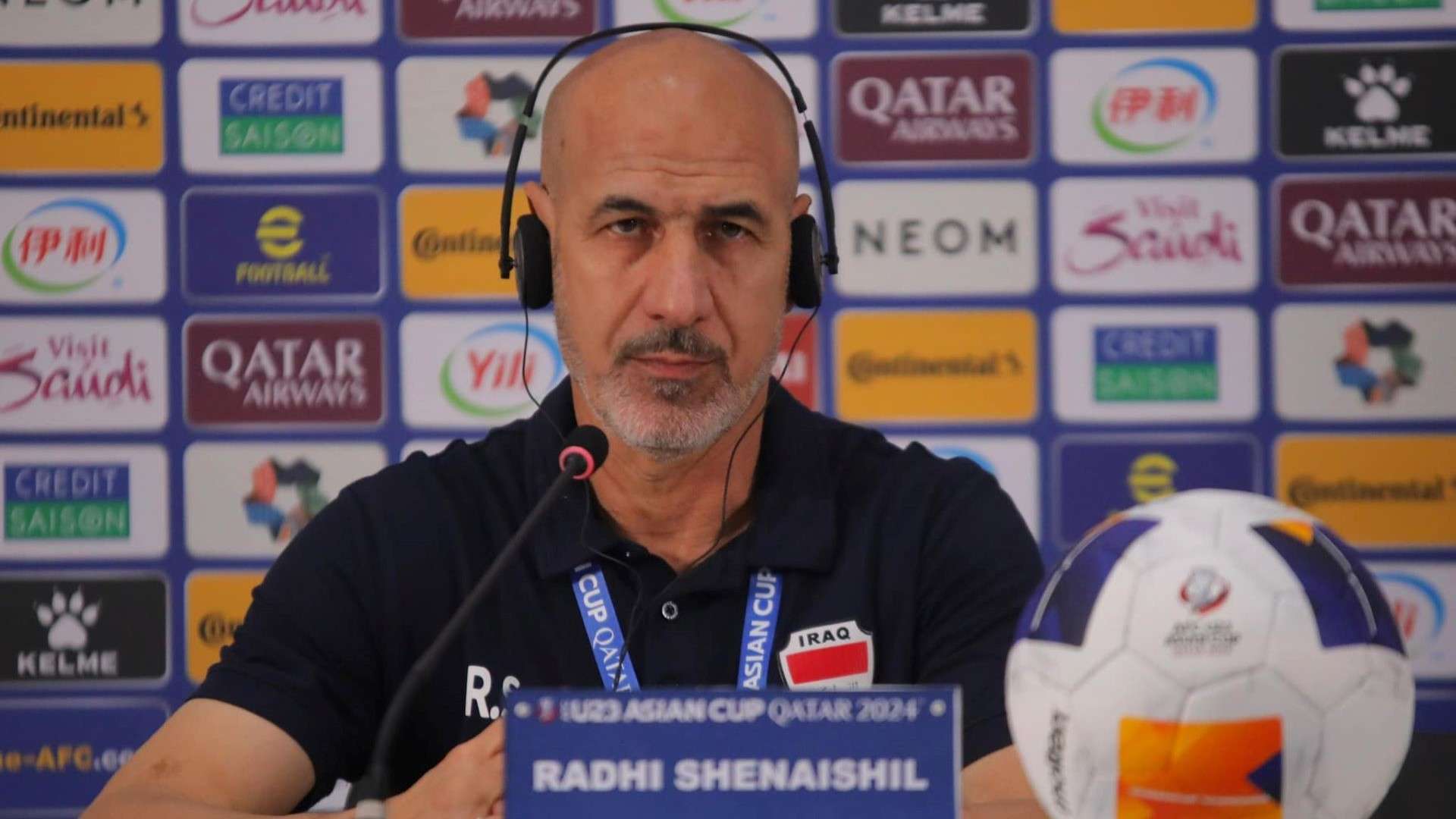 Radhi Shenaishil - Pelatih Irak U-23