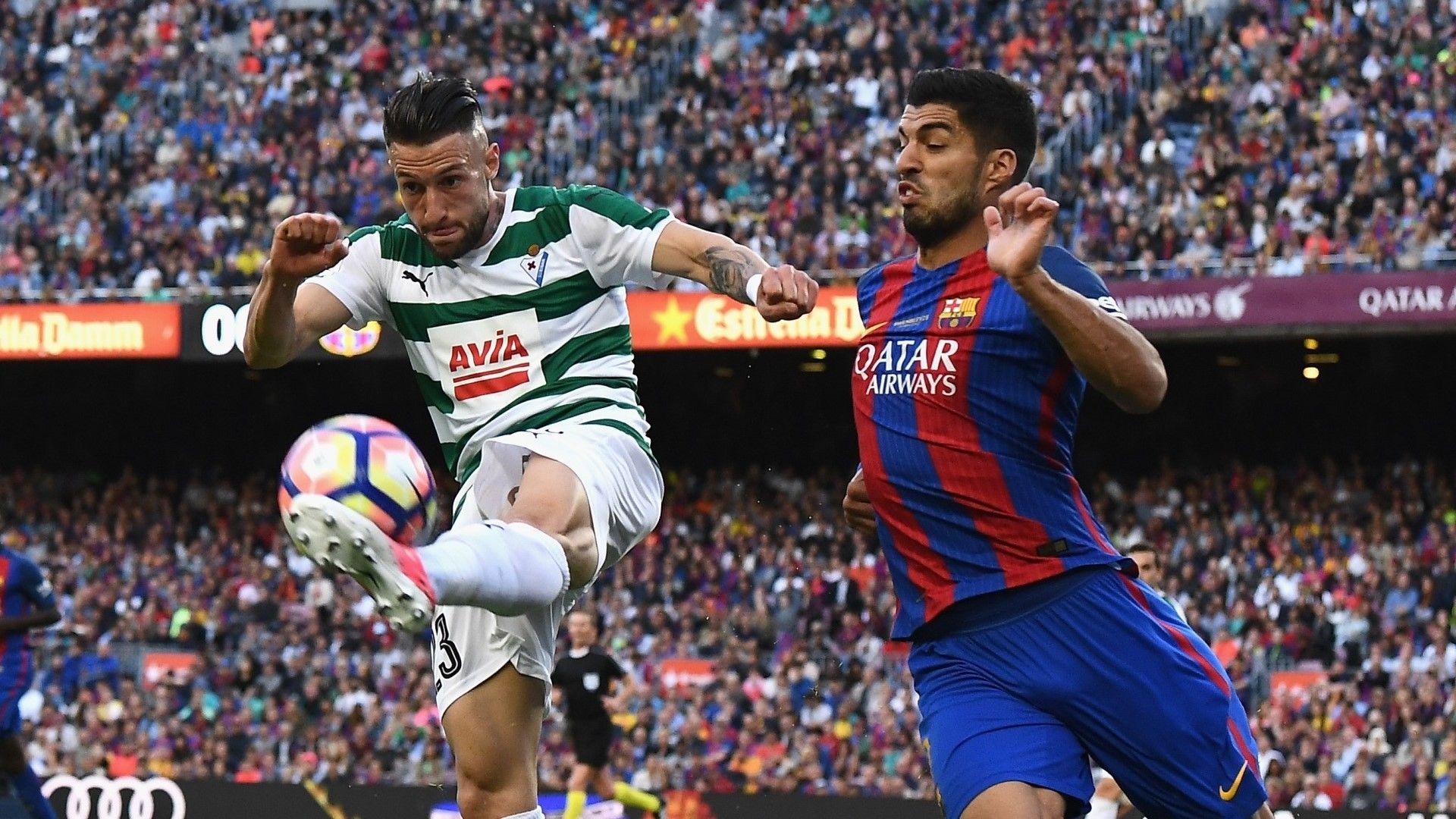 Luis Suarez David Junca Barcelona Eibar LaLiga 21052017