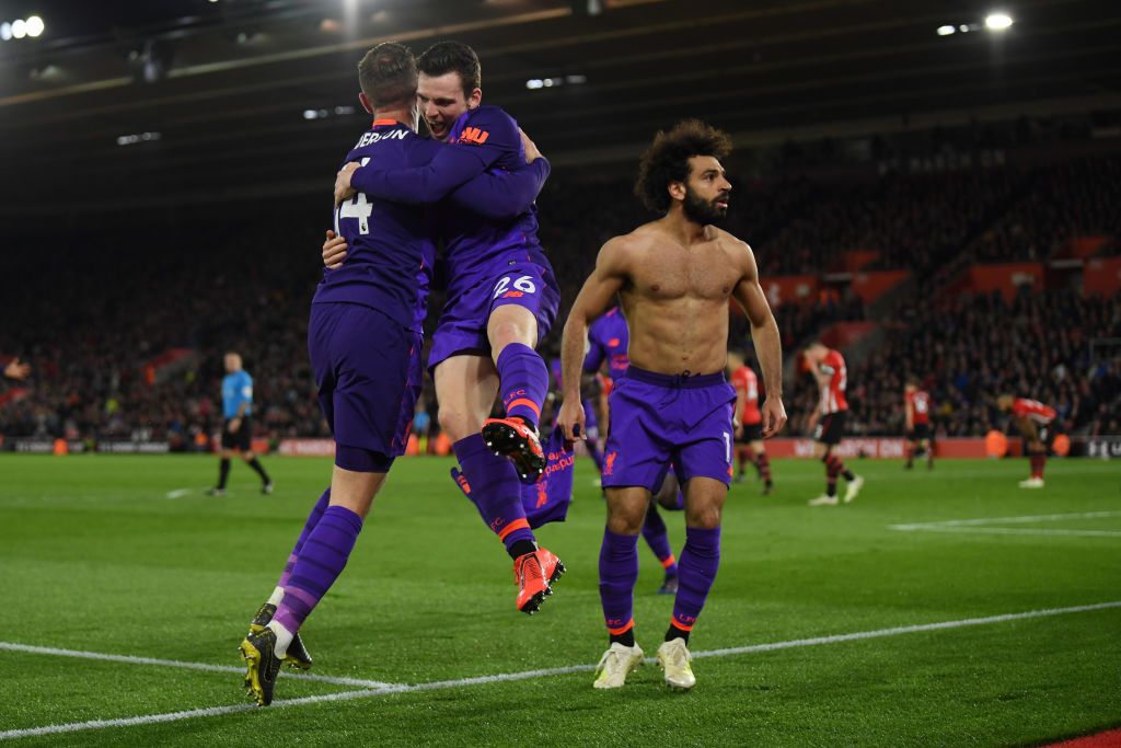 Salah southampton Liverpool premier league 05042019