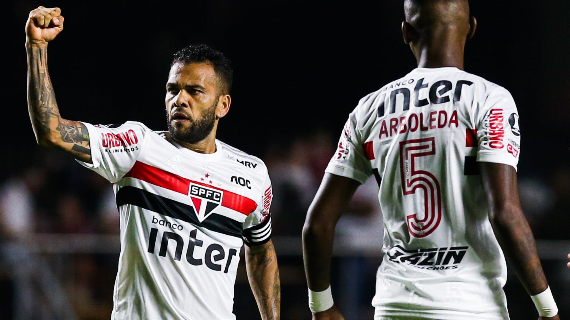 Daniel Alves São Paulo LDU Libertadores 11 03 2020