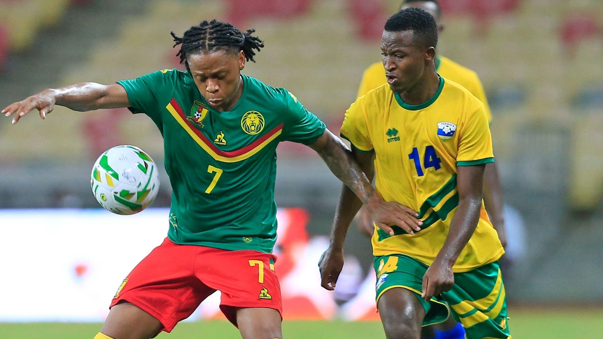 Clinton N'Jie of Cameroon.