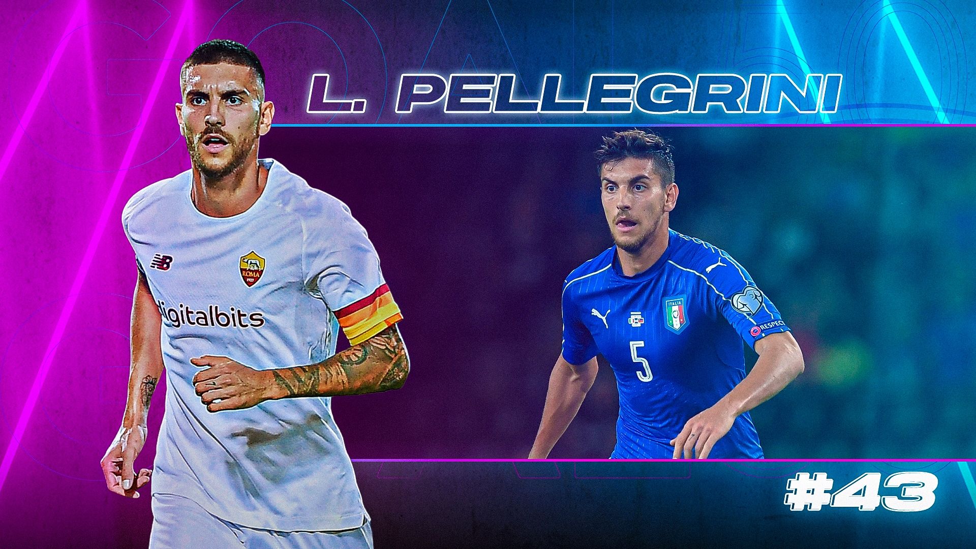 GOAL50 2022 Lorenzo Pellegrini GFX Ranking