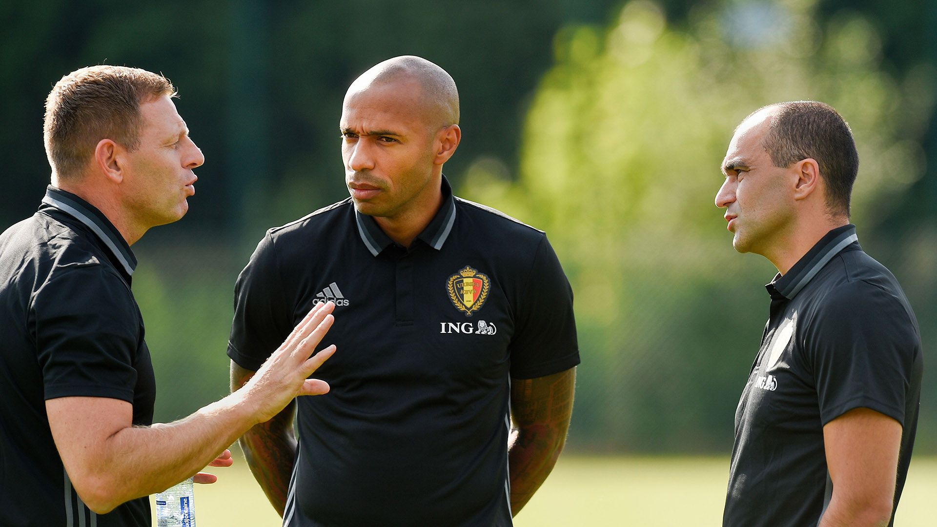 Thierry Henry Roberto Martinez