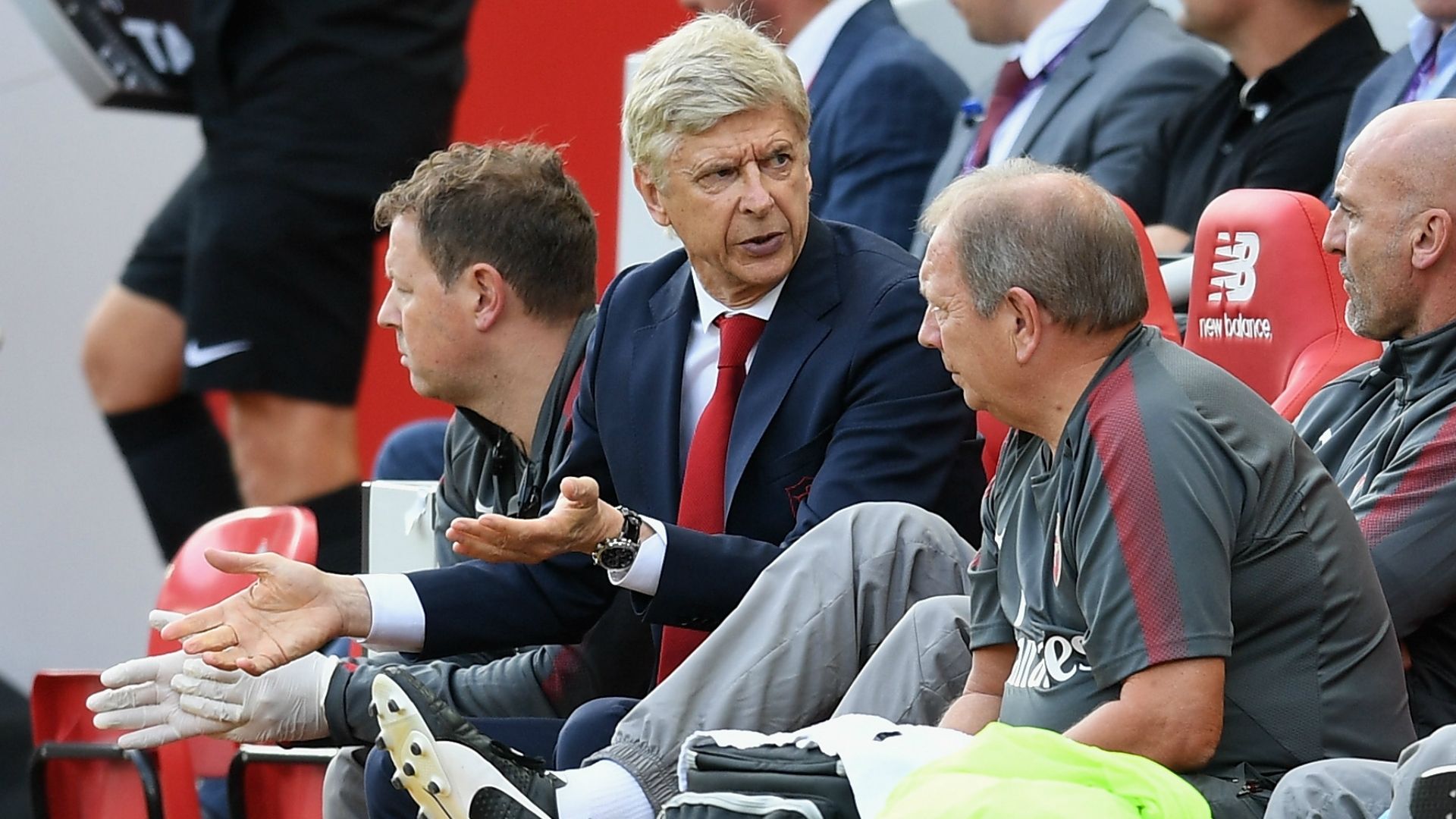 Arsene Wenger Liverpool v Arsenal Premier League 27082017