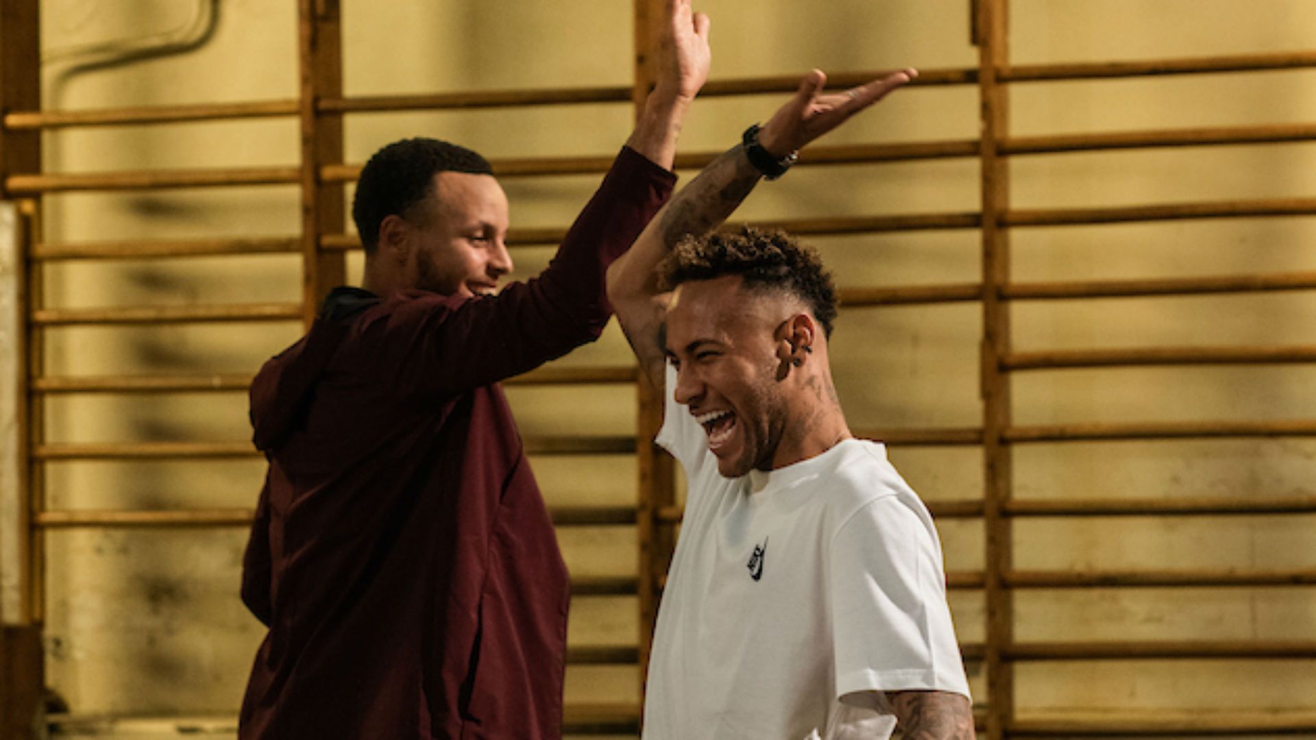 Neymar Stephen Curry 29 10 2018