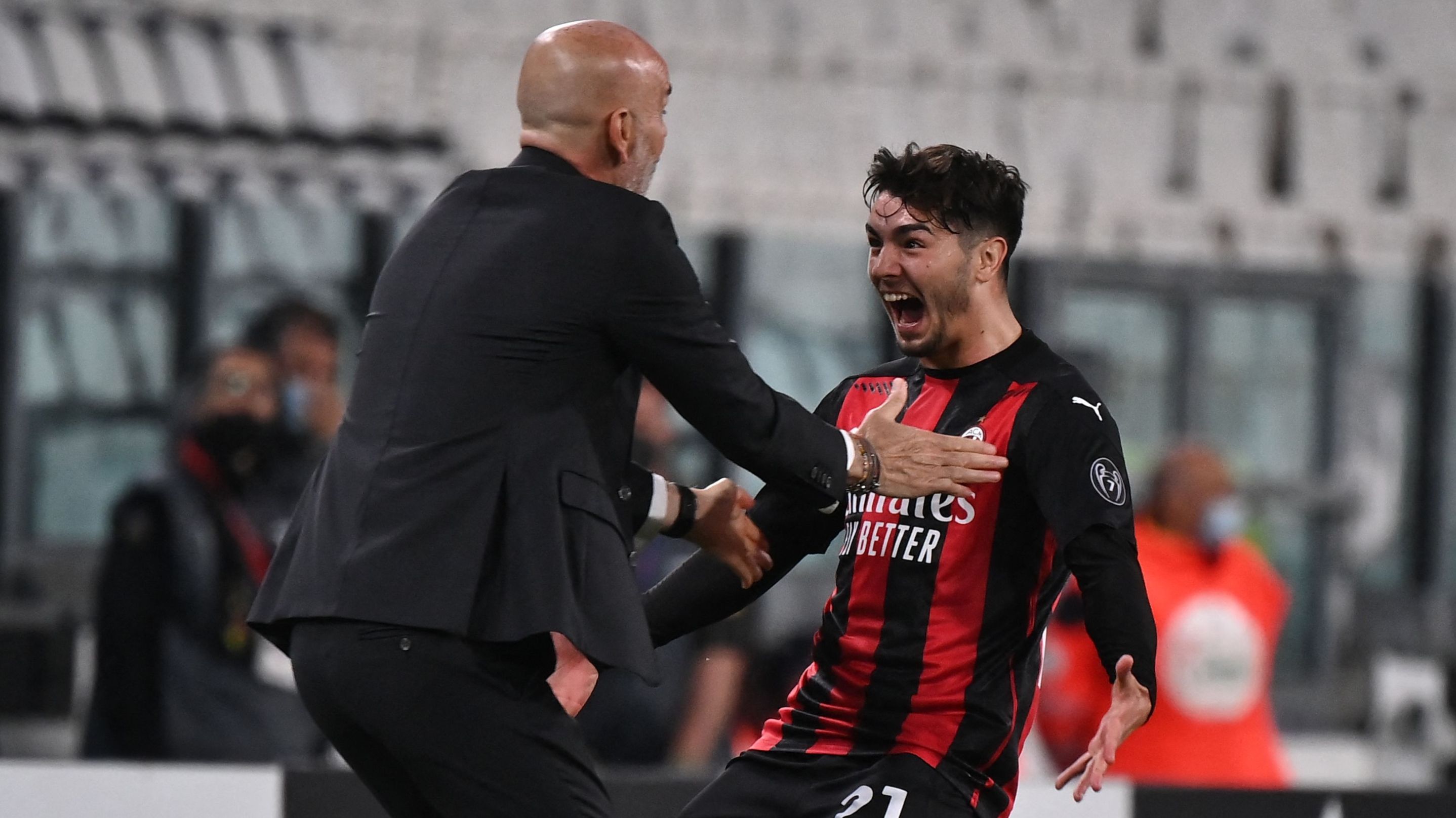 Stefano Pioli Brahim Diaz Juventus Milan Serie A