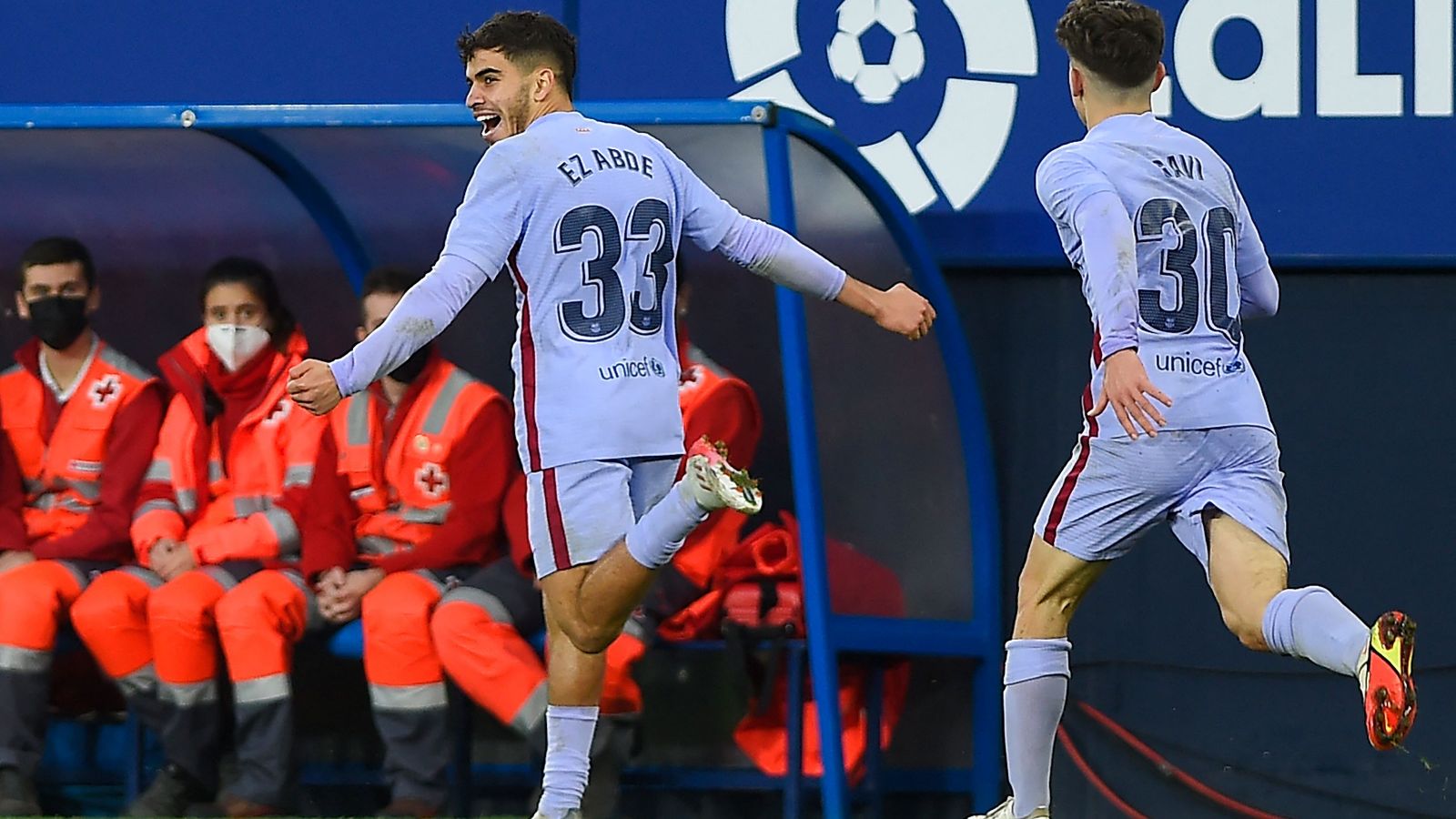 Abde, Osasuna vs. FC Barcelona