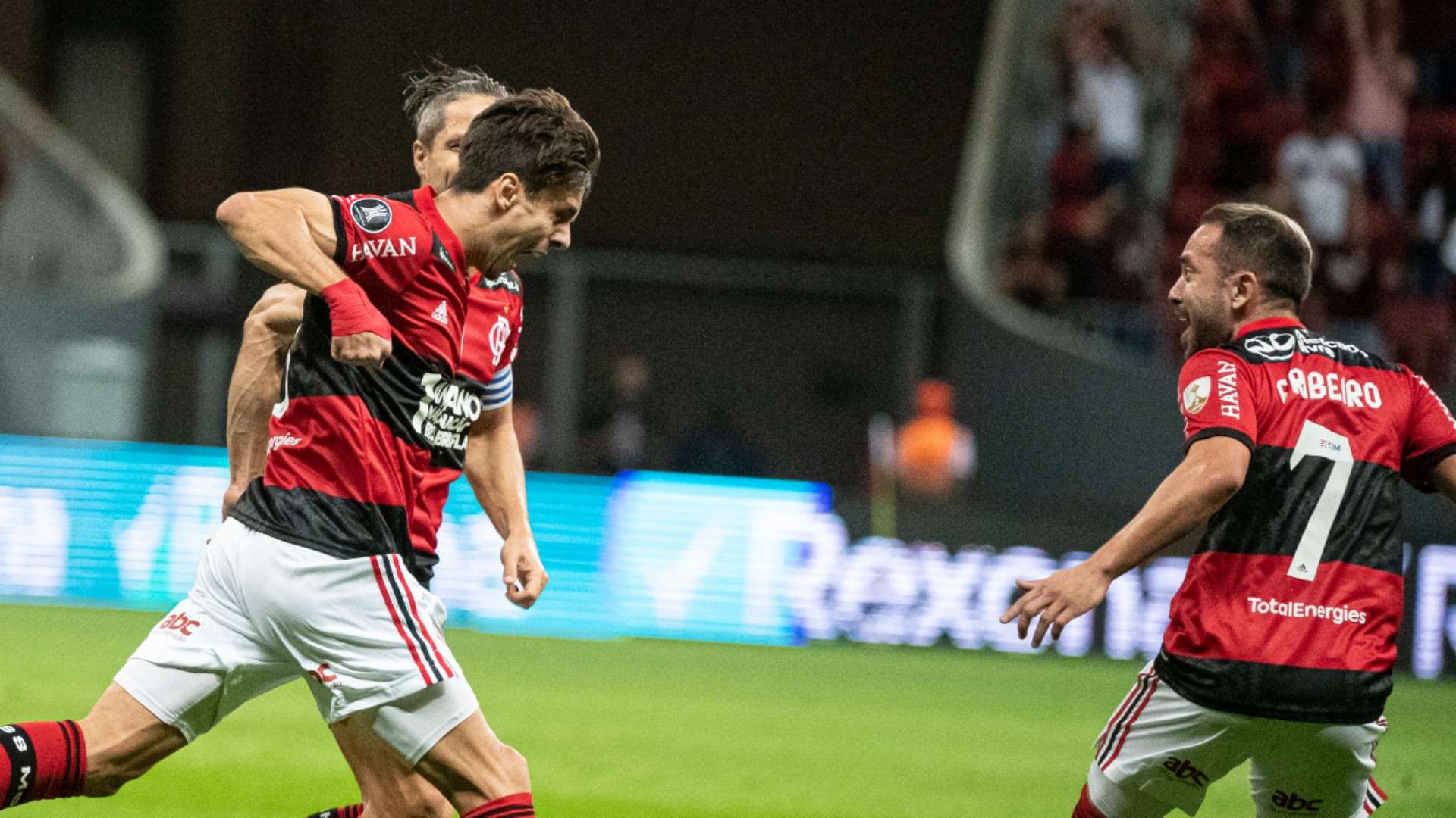 Rodrigo Caio Flamengo Defensa y Justicia Libertadores 21 07 2021