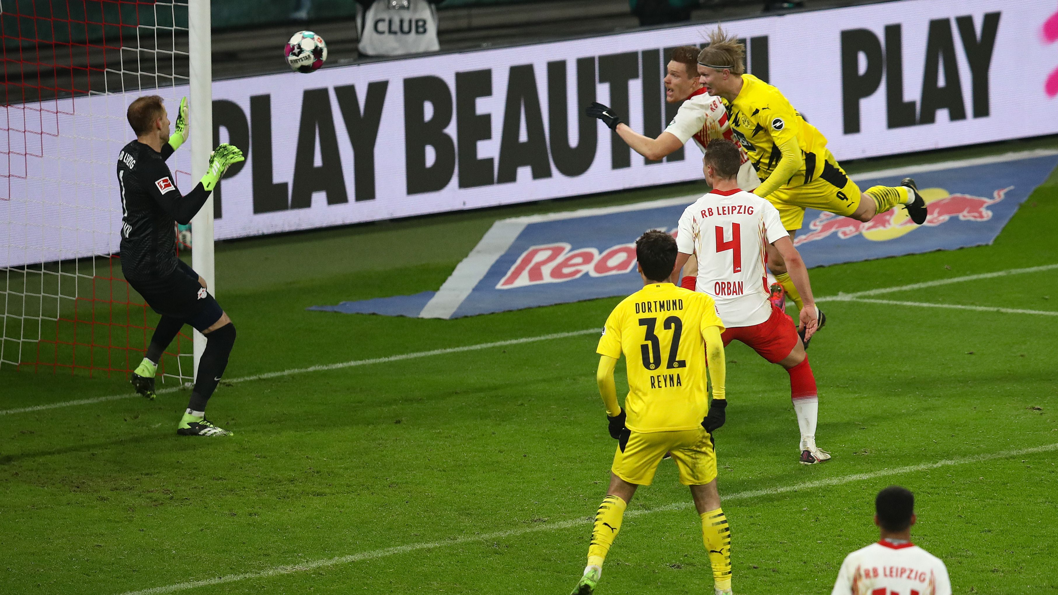RB Leipzig BVB Borussia Dortmund 09012021 goal Haaland