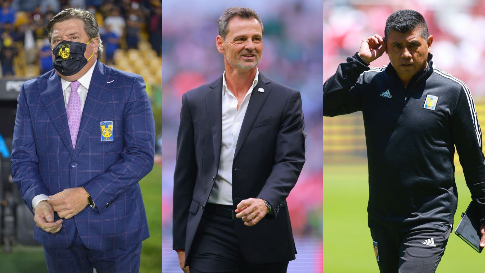 Piojo Herrera Diego Cocca Chima Ruiz Tigres