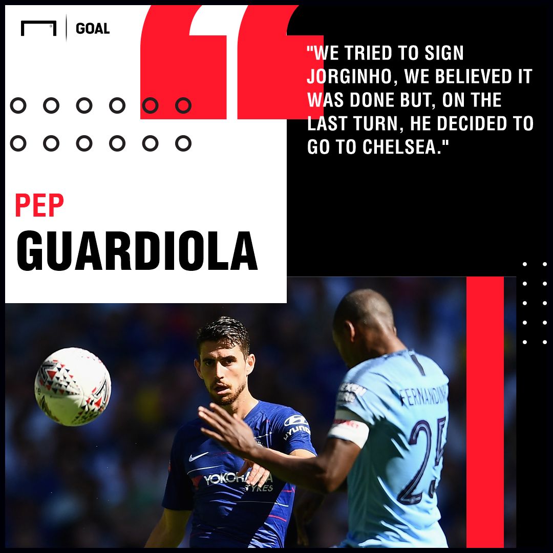 Jorginho Guardiola City PS