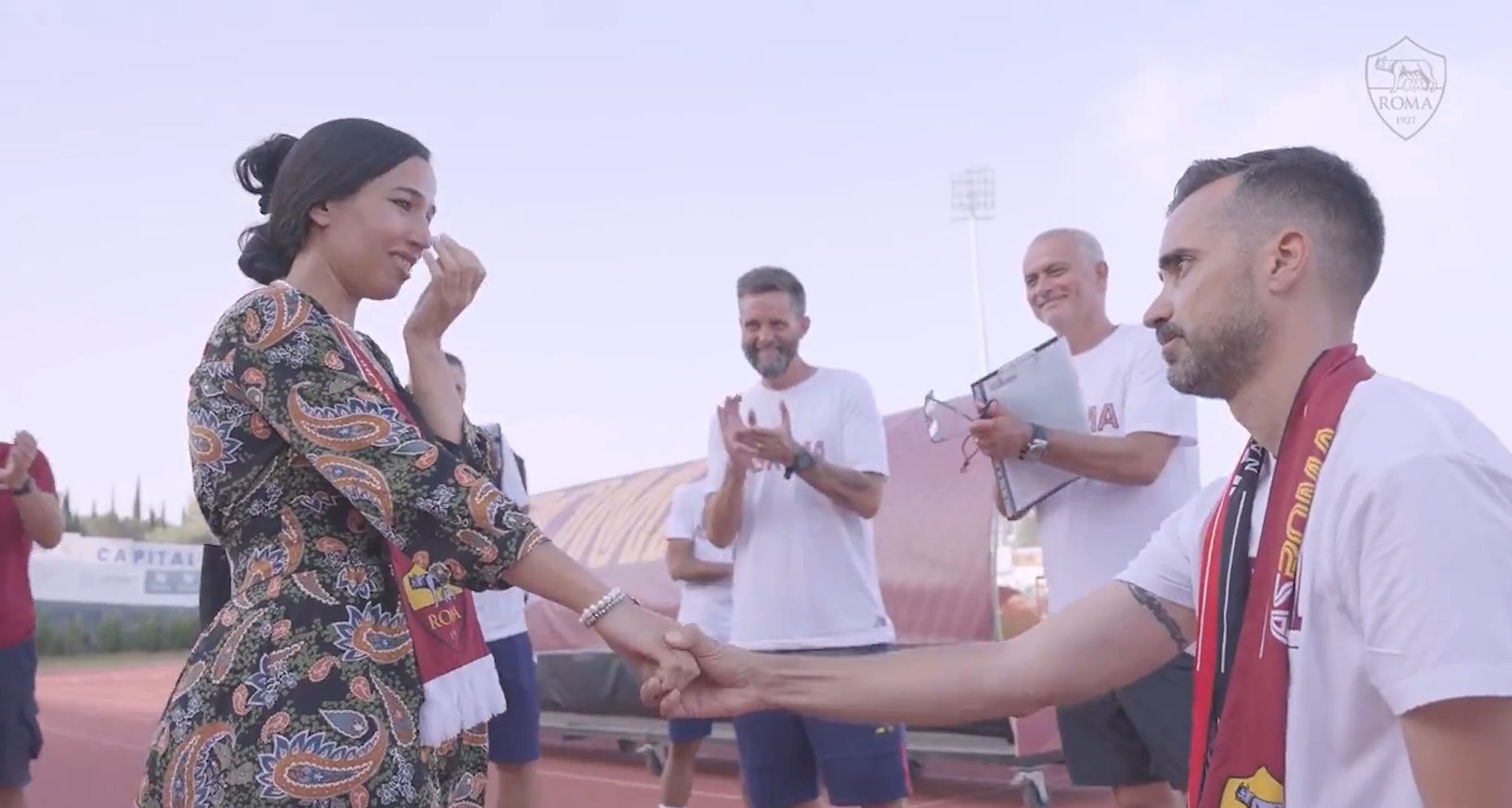 Roma Fan Heiratsantrag Mourinho