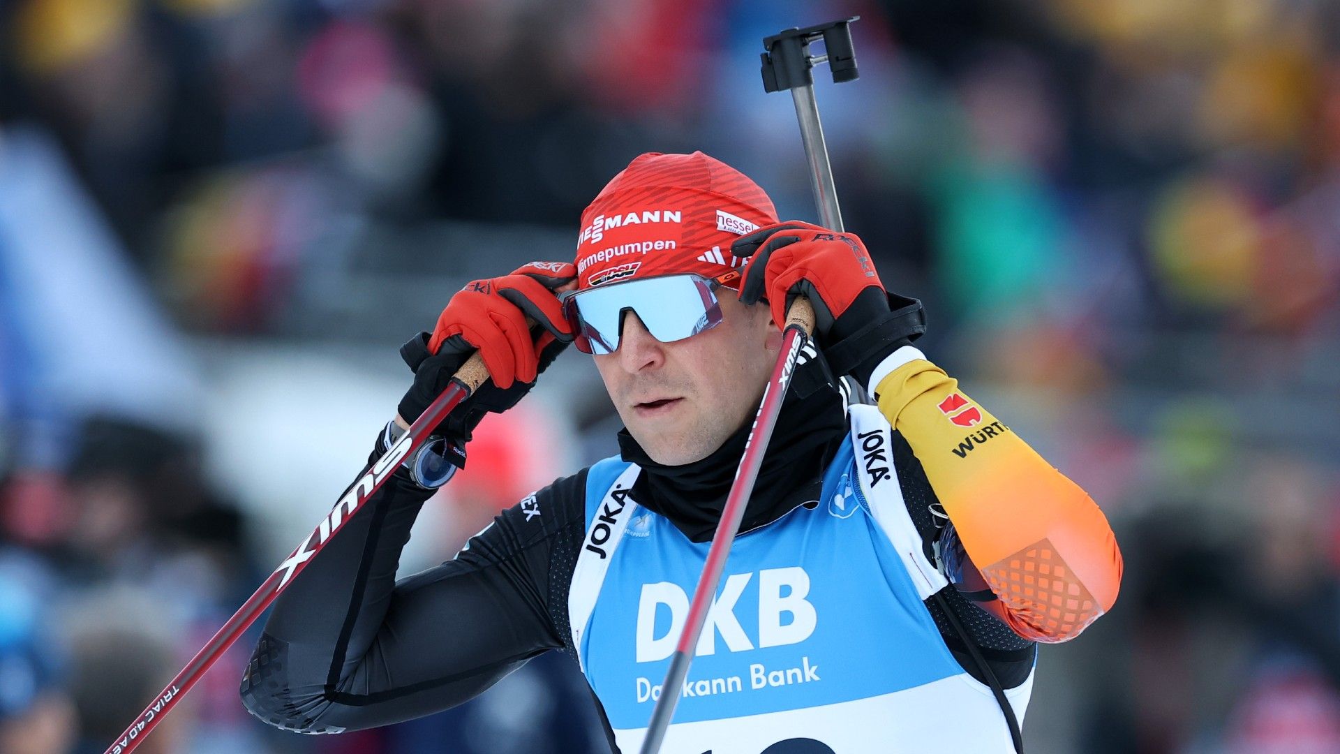 Philipp Nawrath of Team Germany looks on
