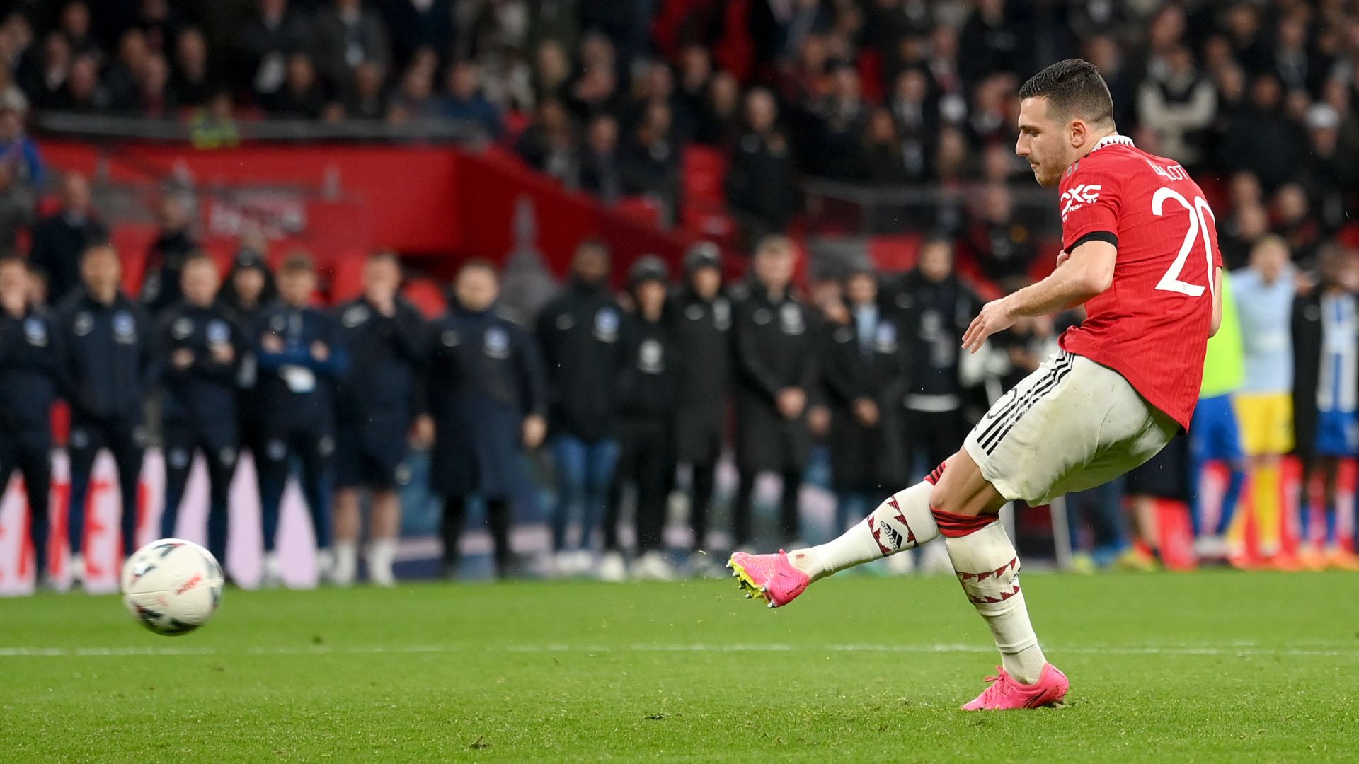 Diogo Dalot Manchester United Brighton FA Cup 2023