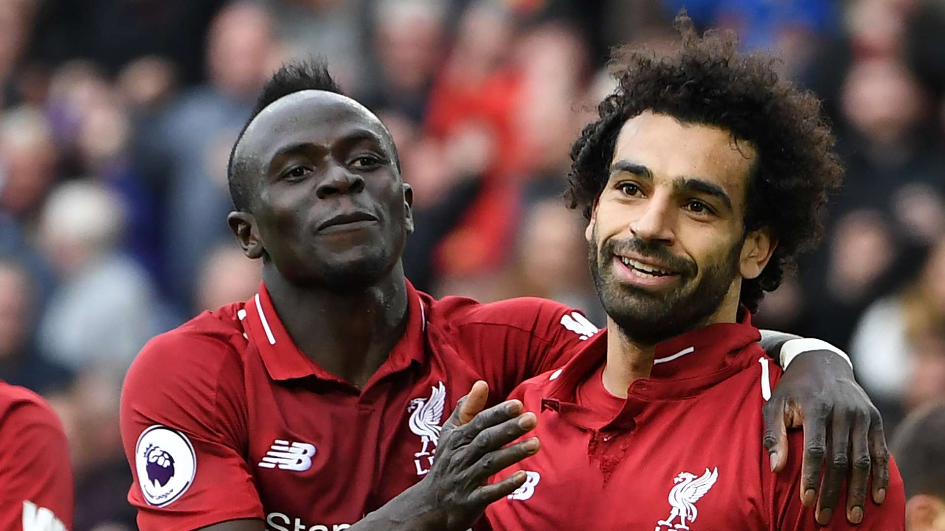 Mohamed Salah Sadio Mane Liverpool 2018