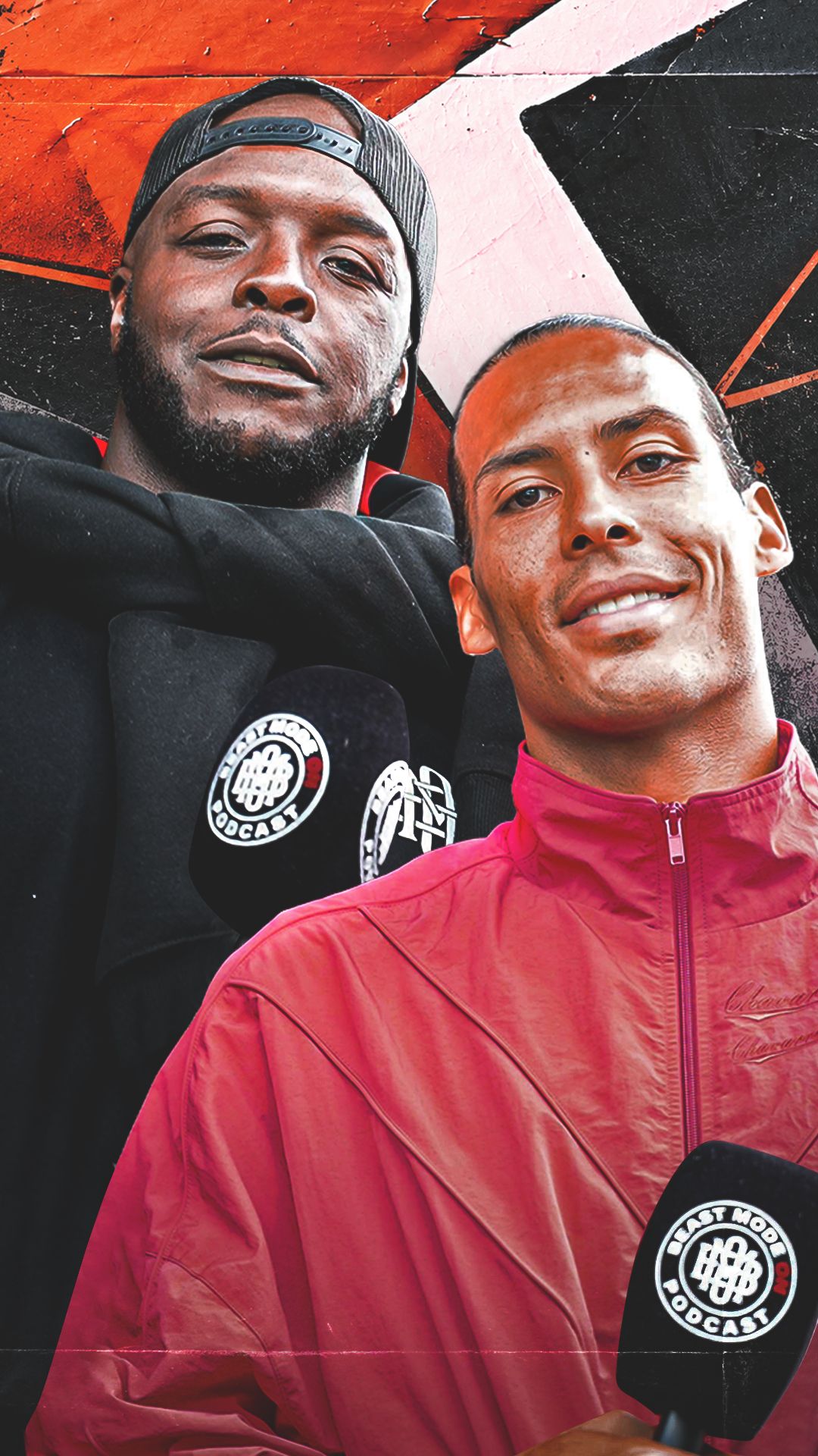 Virgil van Dijk Beast Mode On Podcast GFX 9:16
