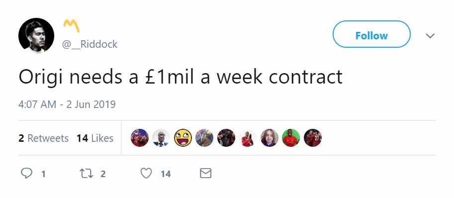 5_ Reaction Divock Origi Liverpool UCL Final