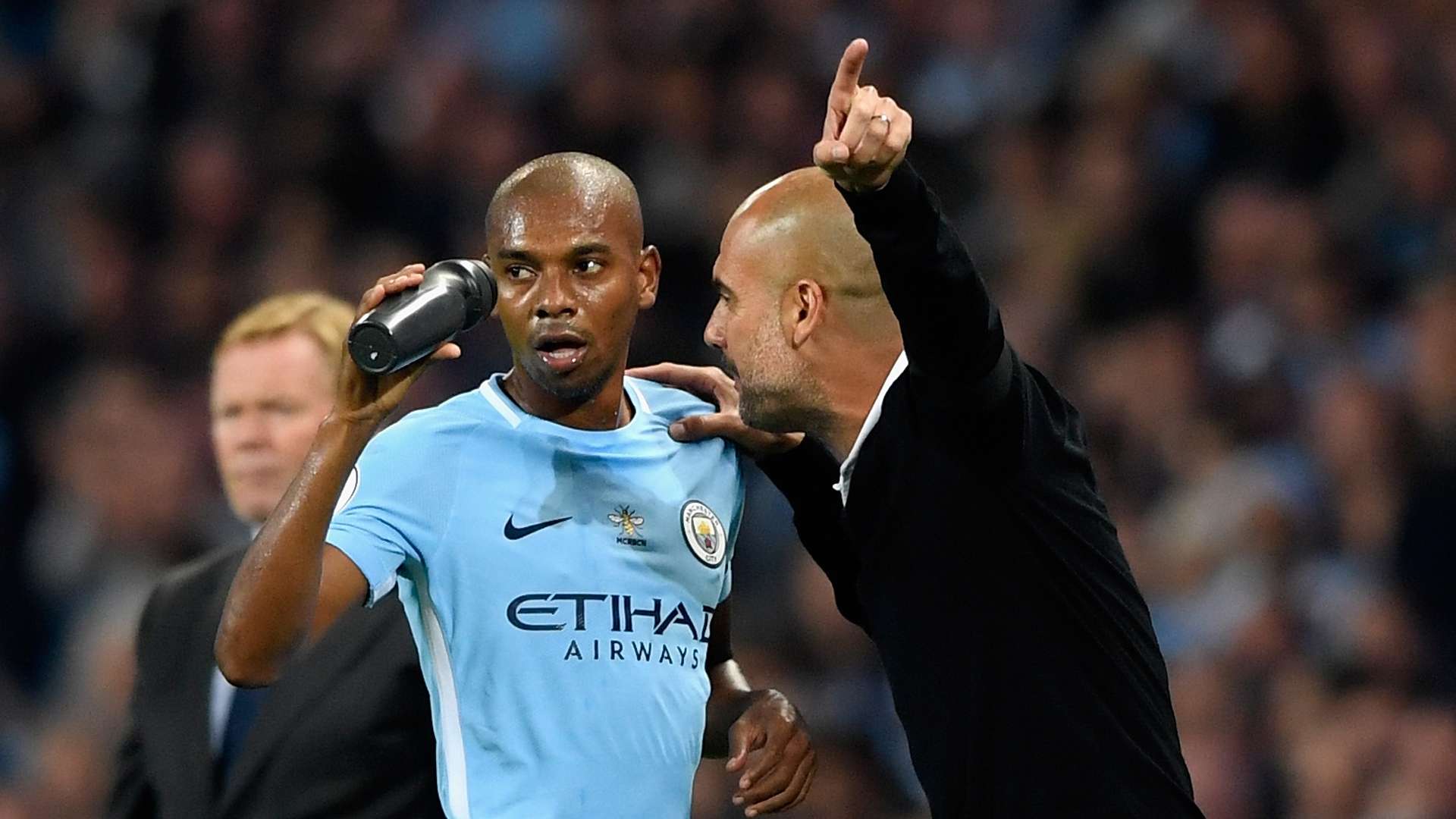 Fernandinho Manchester City Everton 082117