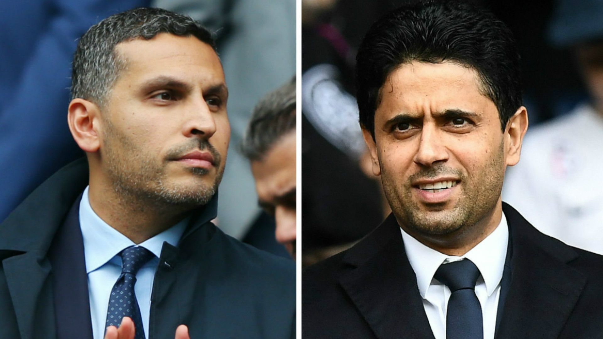 Khaldon Al-Mubarak Nasser Al-Khelaifi GFX