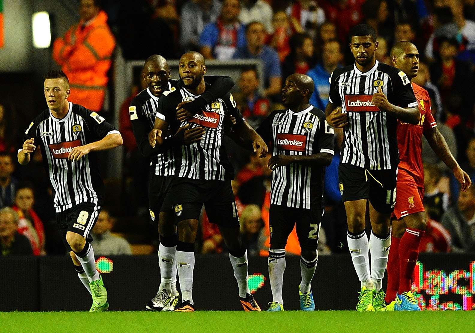 Notts County's Yoann Arquin