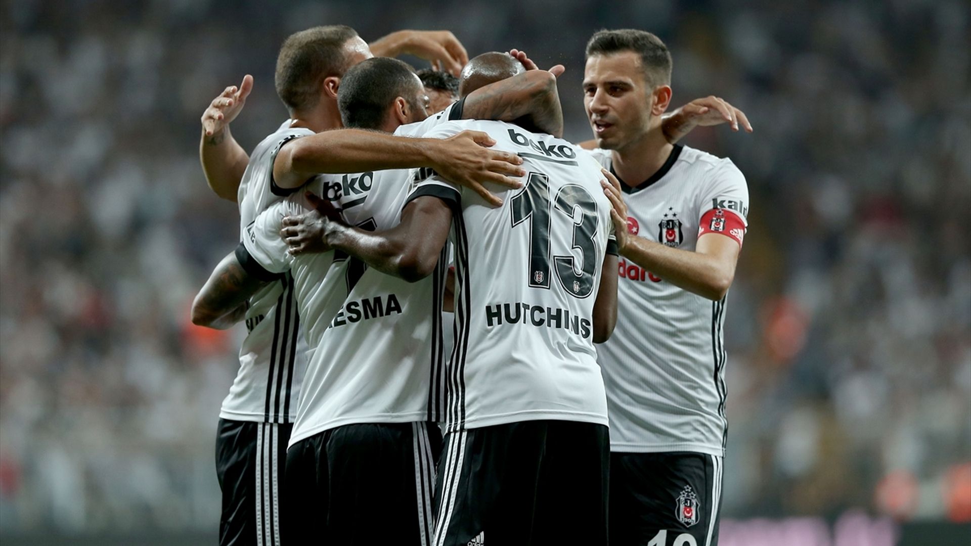 Besiktas goal celebration 2682017
