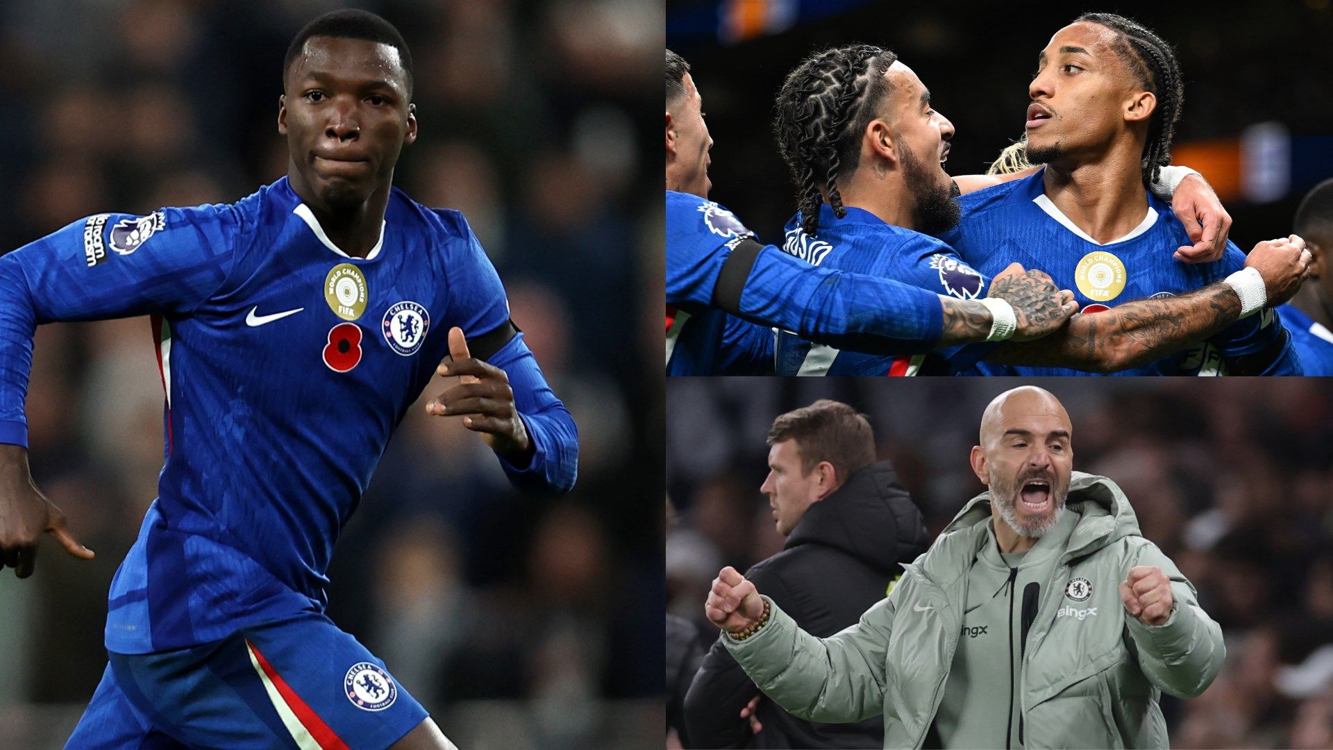 Chelsea player ratings vs Tottenham: Moises Caicedo delivers a midfield masterclass while Joao Pedro ends goal drought to settle derby in Blues' favour - Goal.com