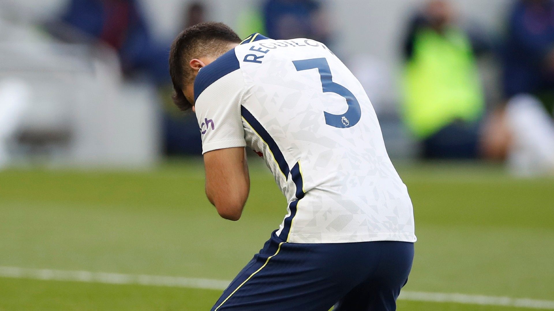 Sergio Reguilon Tottenham vs Aston Villa Premier League 2020-21