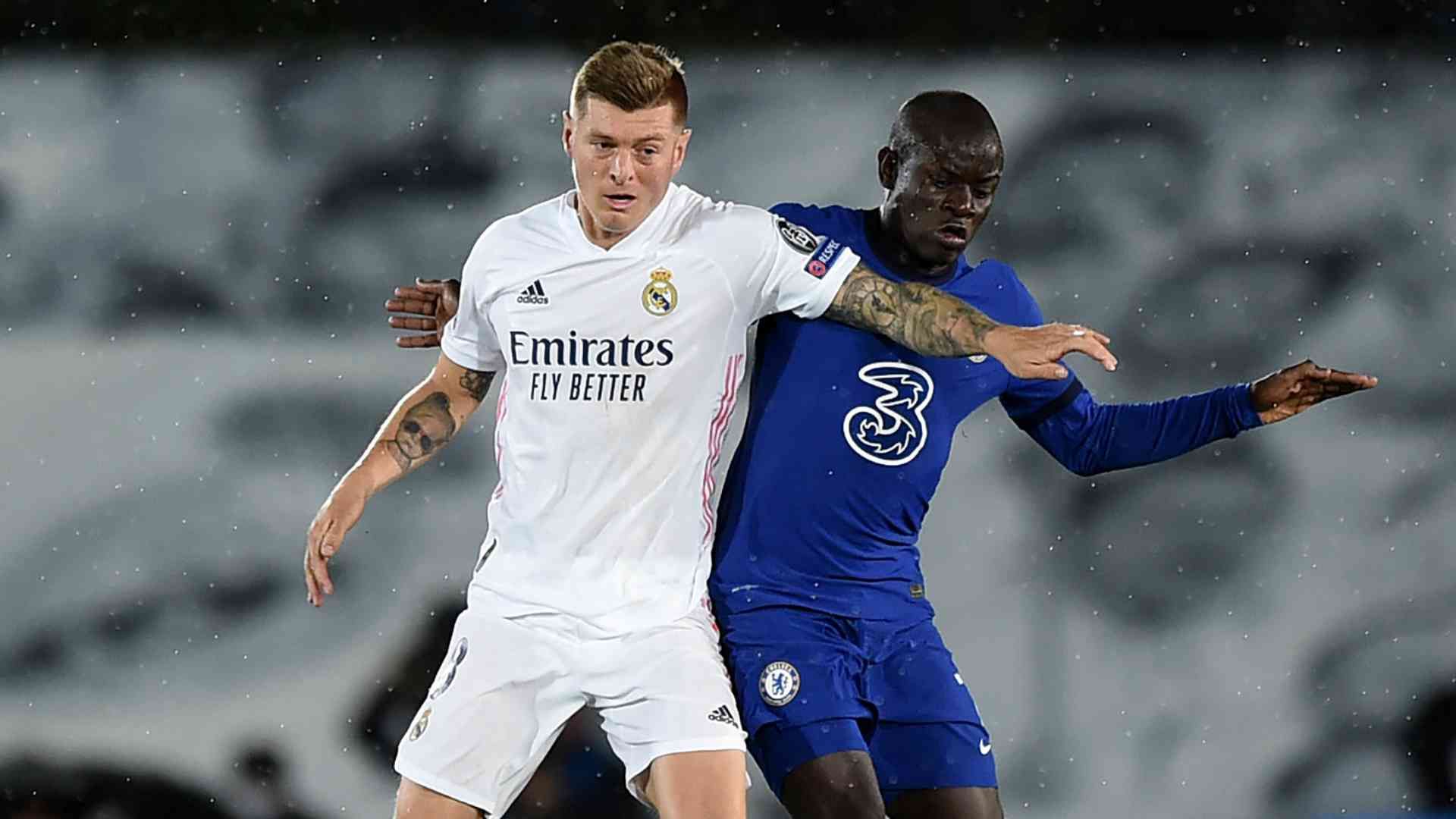 2021-04-27 UEFA Champions League Toni Kroos N'Golo Kante