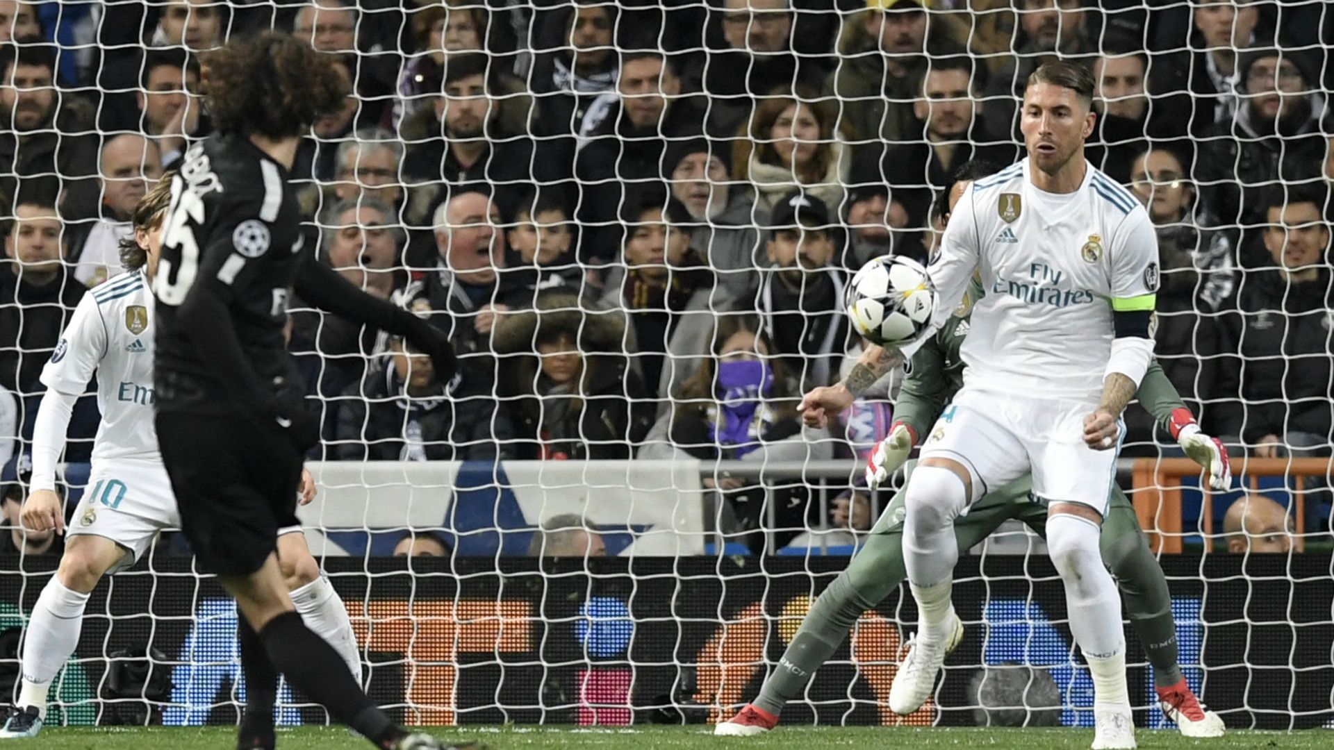 Rabiot Ramos Real Madrid PSG Champions League